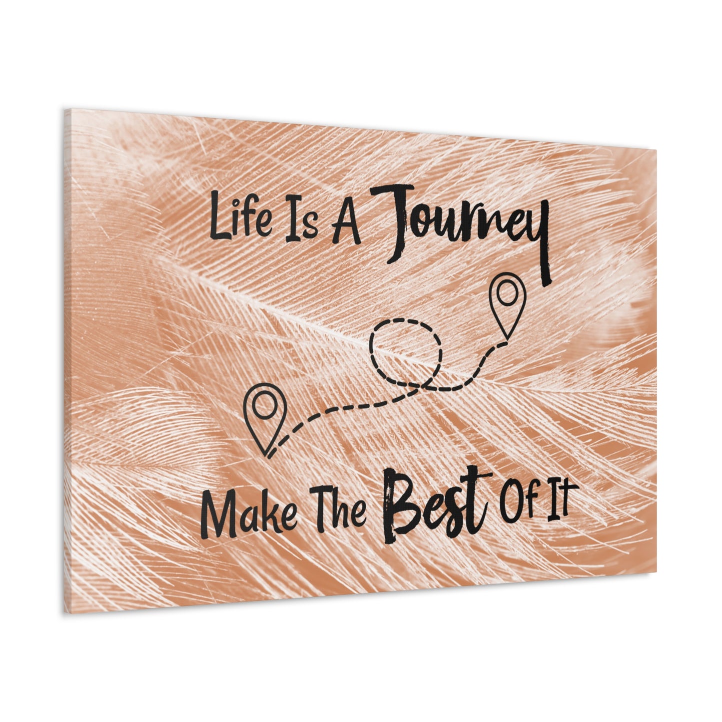 "Life Is A Journey, Make The Best Of It" Wall Art - Weave Got Gifts - Unique Gifts You Won’t Find Anywhere Else!