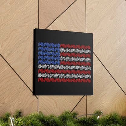 "Tractor American Flag" Wall Art - Weave Got Gifts - Unique Gifts You Won’t Find Anywhere Else!