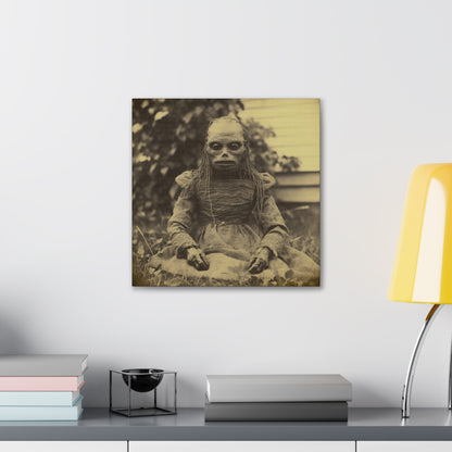 "Vintage Alien Girl" Wall Art - Weave Got Gifts - Unique Gifts You Won’t Find Anywhere Else!