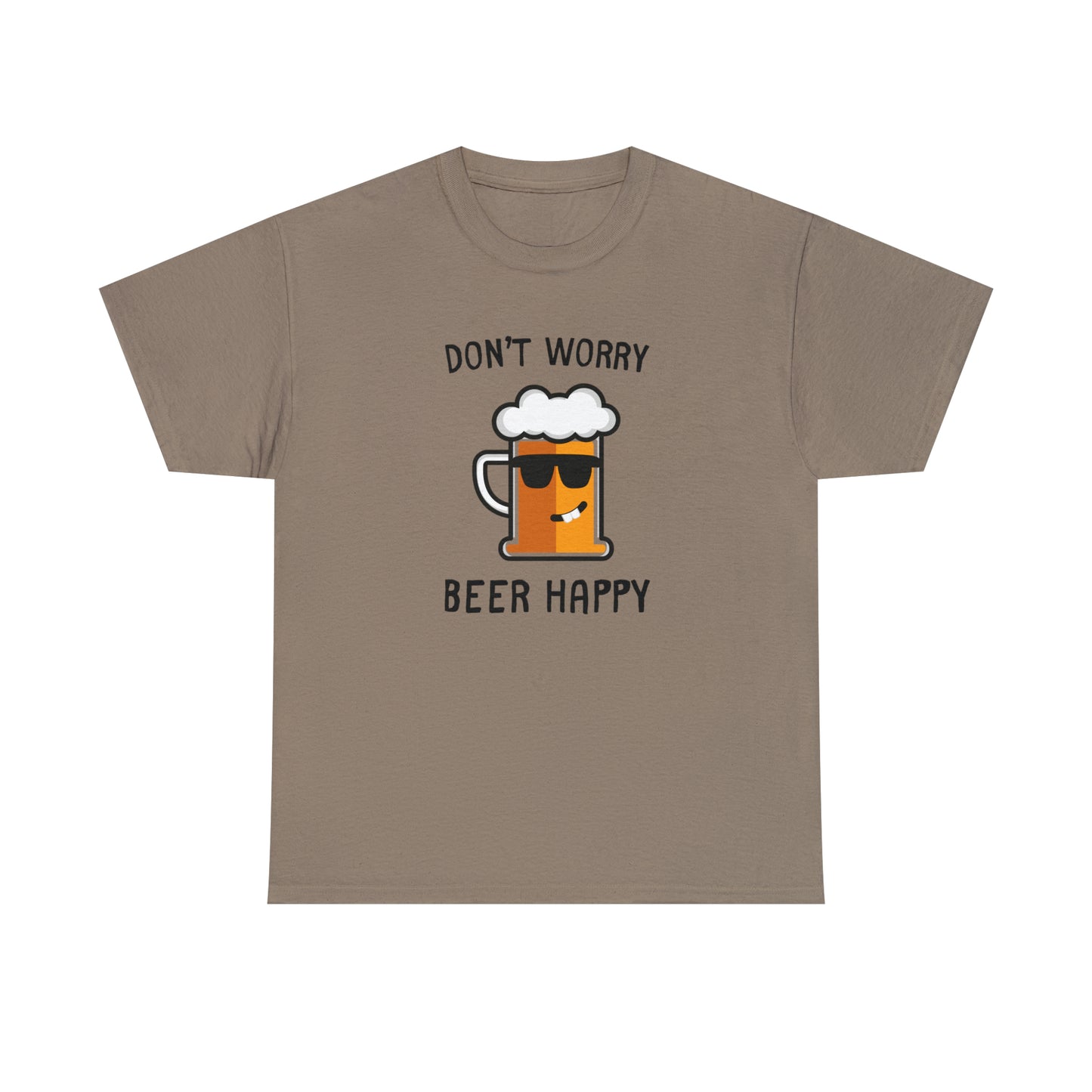 "Don't Worry, Beer Happy" T-Shirt - Weave Got Gifts - Unique Gifts You Won’t Find Anywhere Else!