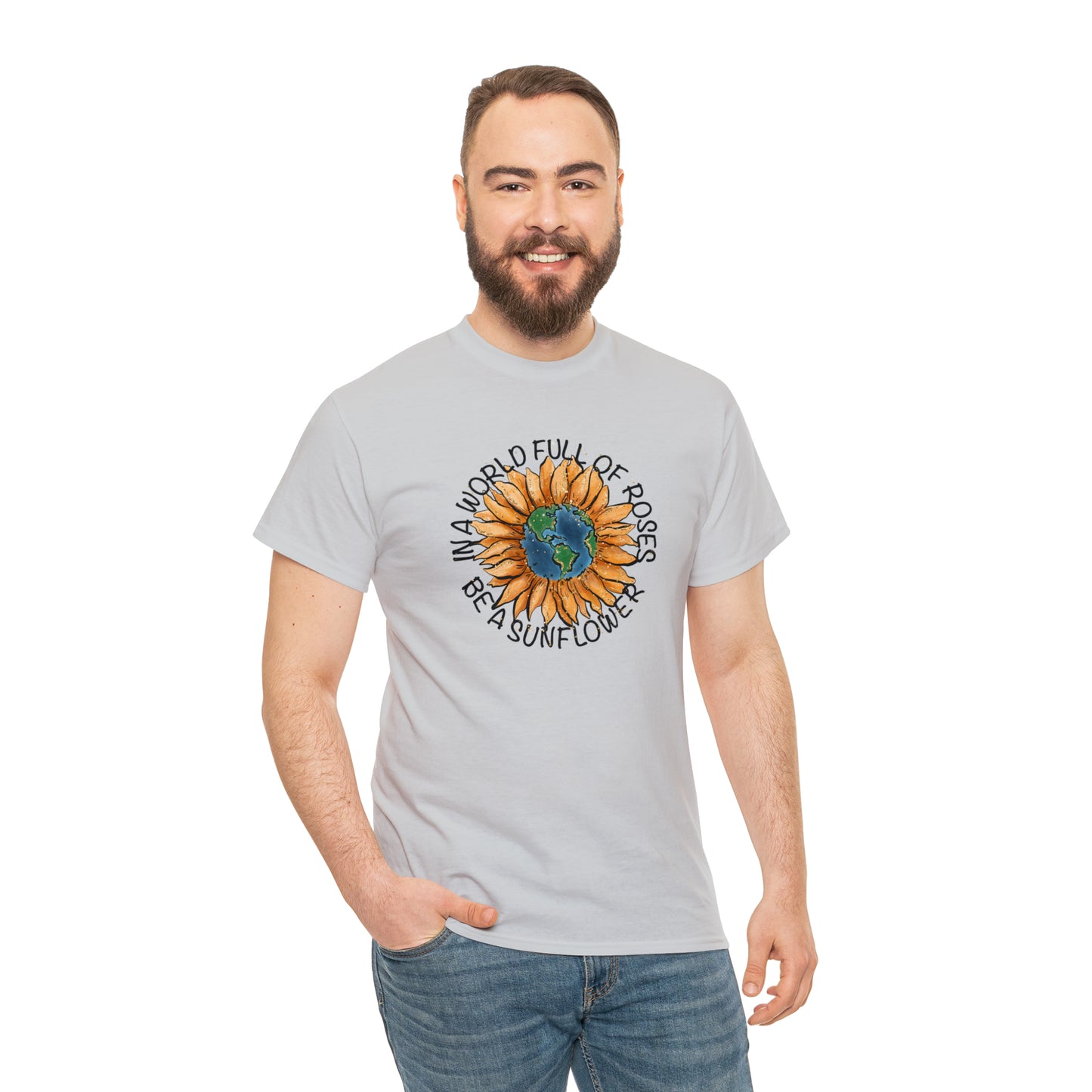 "Be A Sunflower" T-shirt - Weave Got Gifts - Unique Gifts You Won’t Find Anywhere Else!