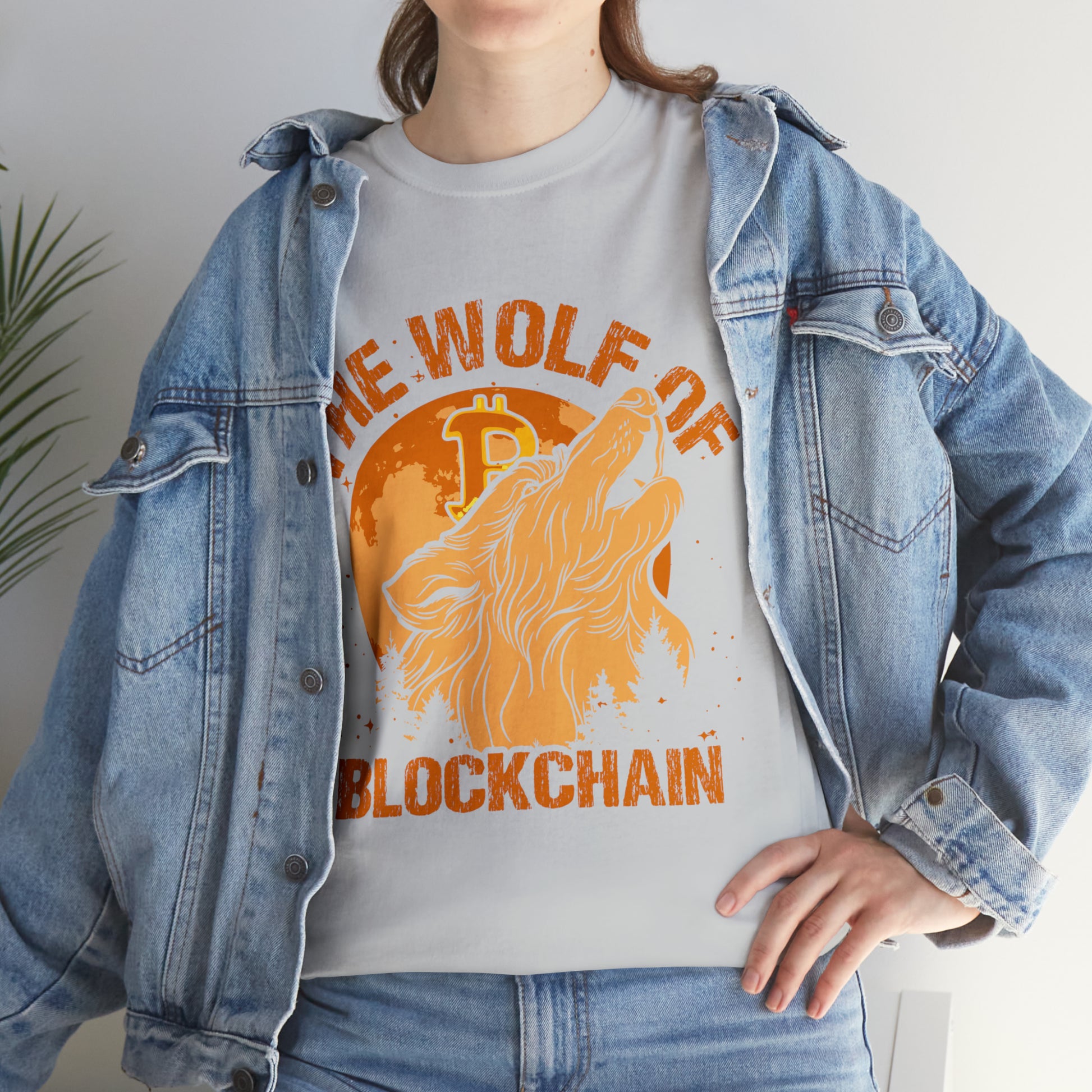 "The Wolf Of Blockchain" T-Shirt - Weave Got Gifts - Unique Gifts You Won’t Find Anywhere Else!