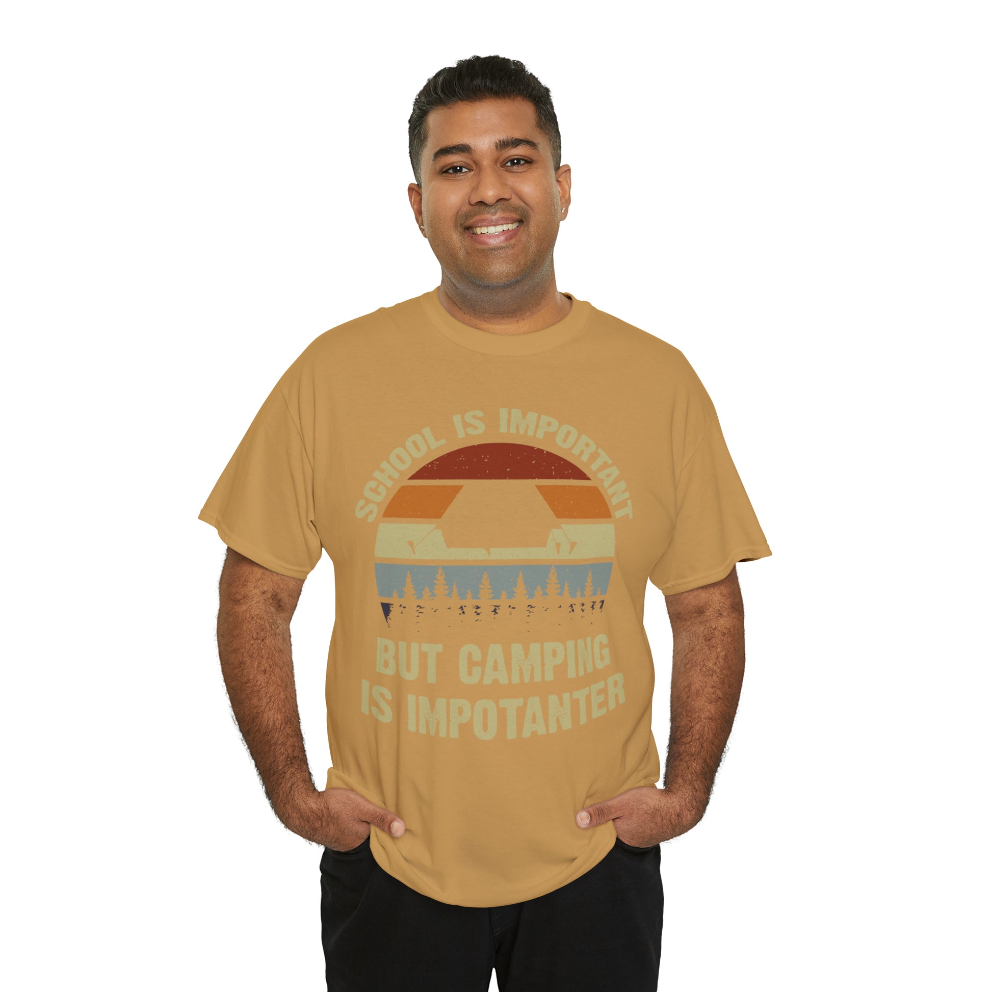 "Camping Is Importanter" T-Shirt - Weave Got Gifts - Unique Gifts You Won’t Find Anywhere Else!