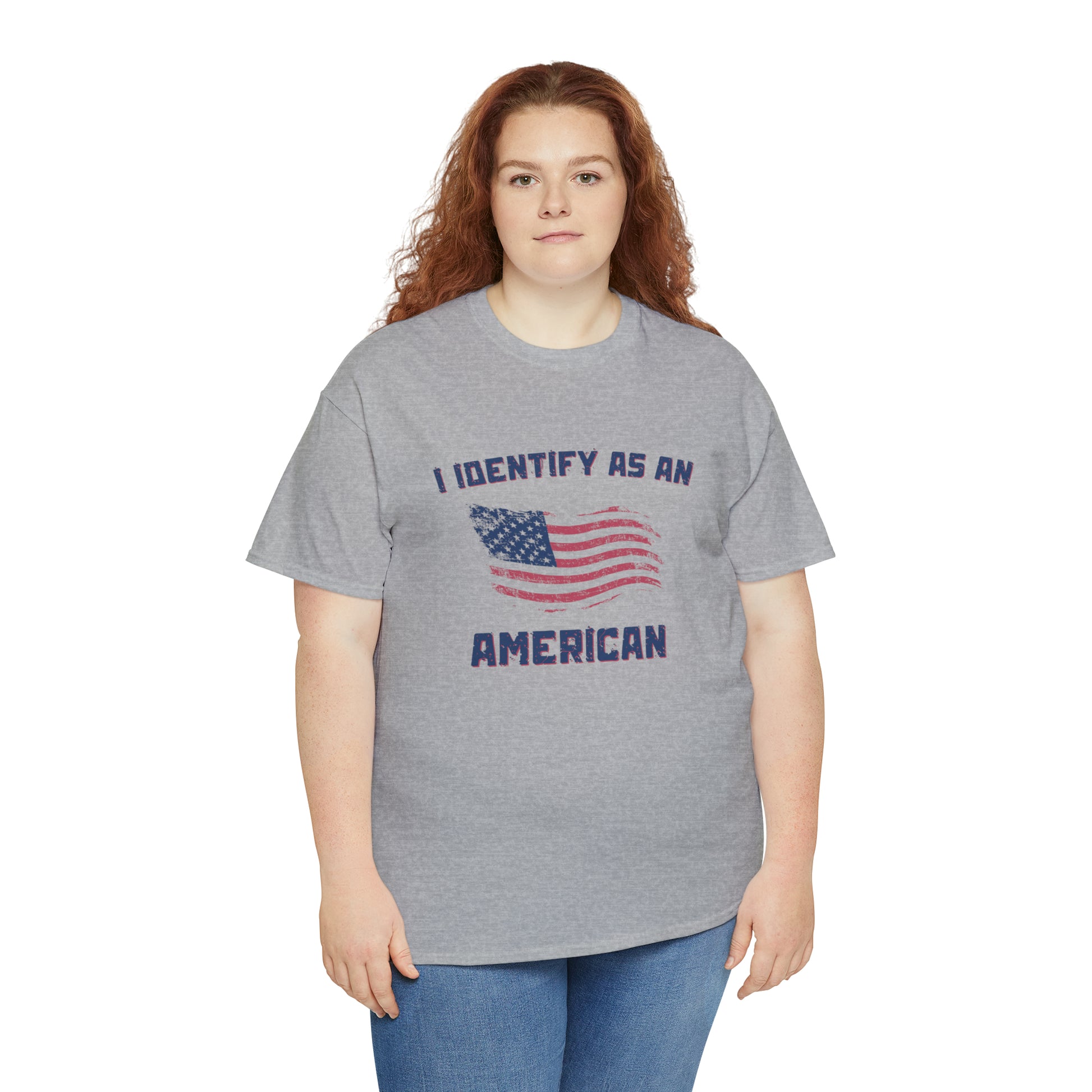 "I Identify As An American" T-Shirt - Weave Got Gifts - Unique Gifts You Won’t Find Anywhere Else!