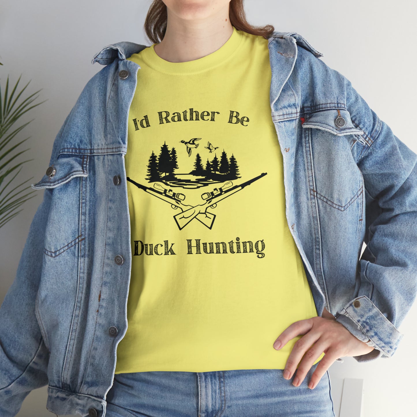 "I'd Rather Be Duck Hunting" T-Shirt - Weave Got Gifts - Unique Gifts You Won’t Find Anywhere Else!