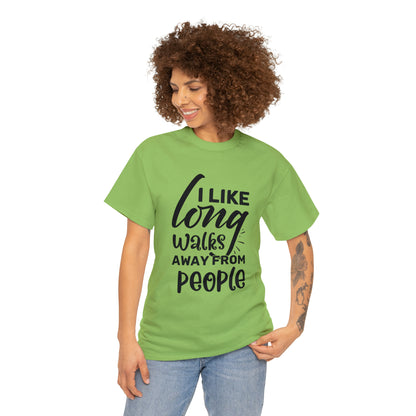 "I Like Long Walks Away From People" T-Shirt - Weave Got Gifts - Unique Gifts You Won’t Find Anywhere Else!