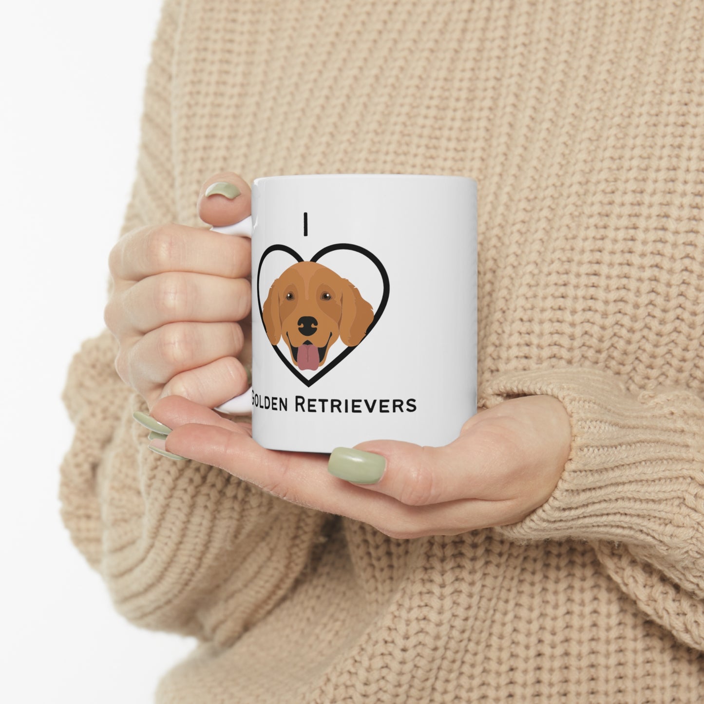 "I Love Golden Retrievers" Coffee Mug - Weave Got Gifts - Unique Gifts You Won’t Find Anywhere Else!