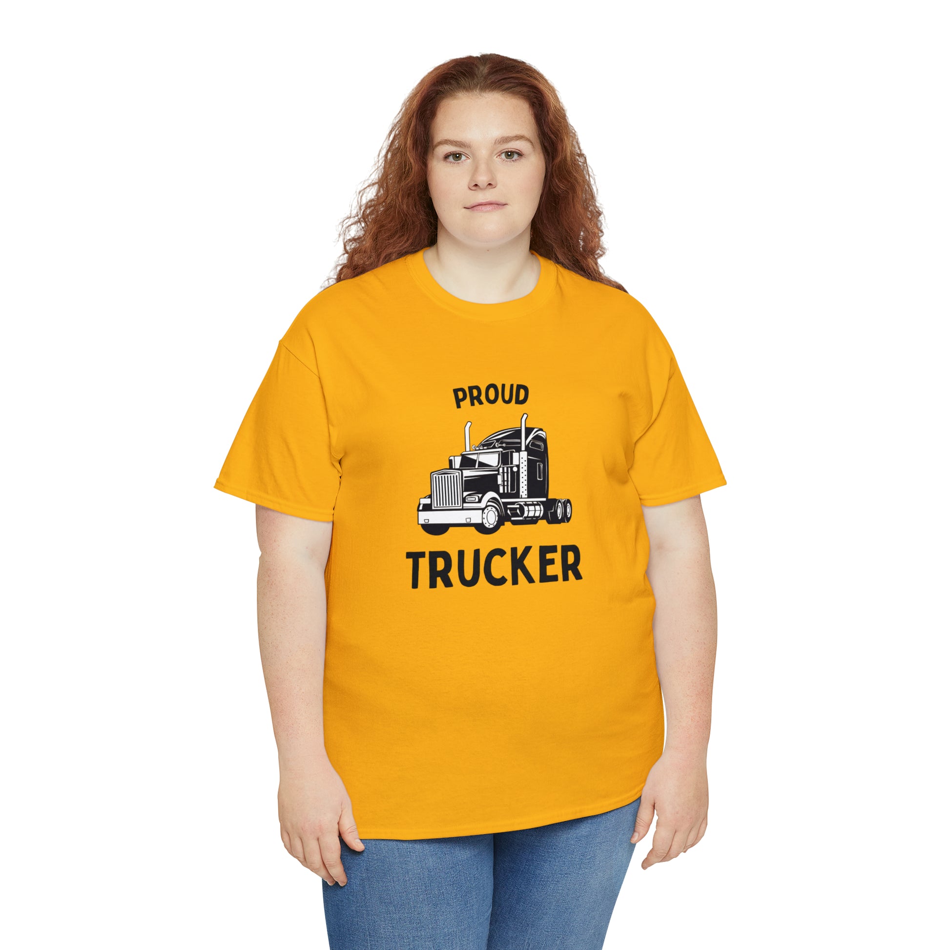 "Proud Trucker" T-Shirt - Weave Got Gifts - Unique Gifts You Won’t Find Anywhere Else!