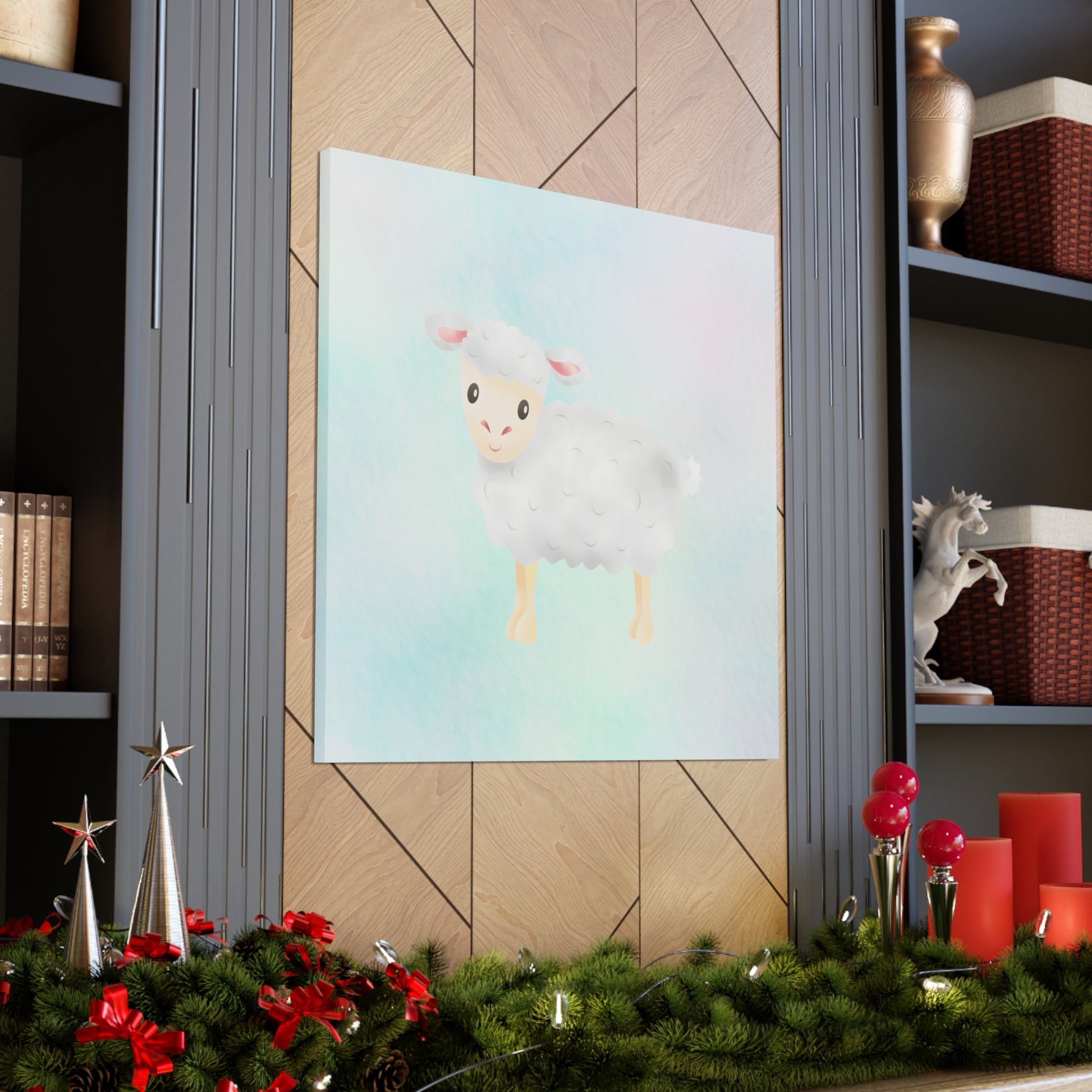 "Baby Lamb" Wall Art - Weave Got Gifts - Unique Gifts You Won’t Find Anywhere Else!