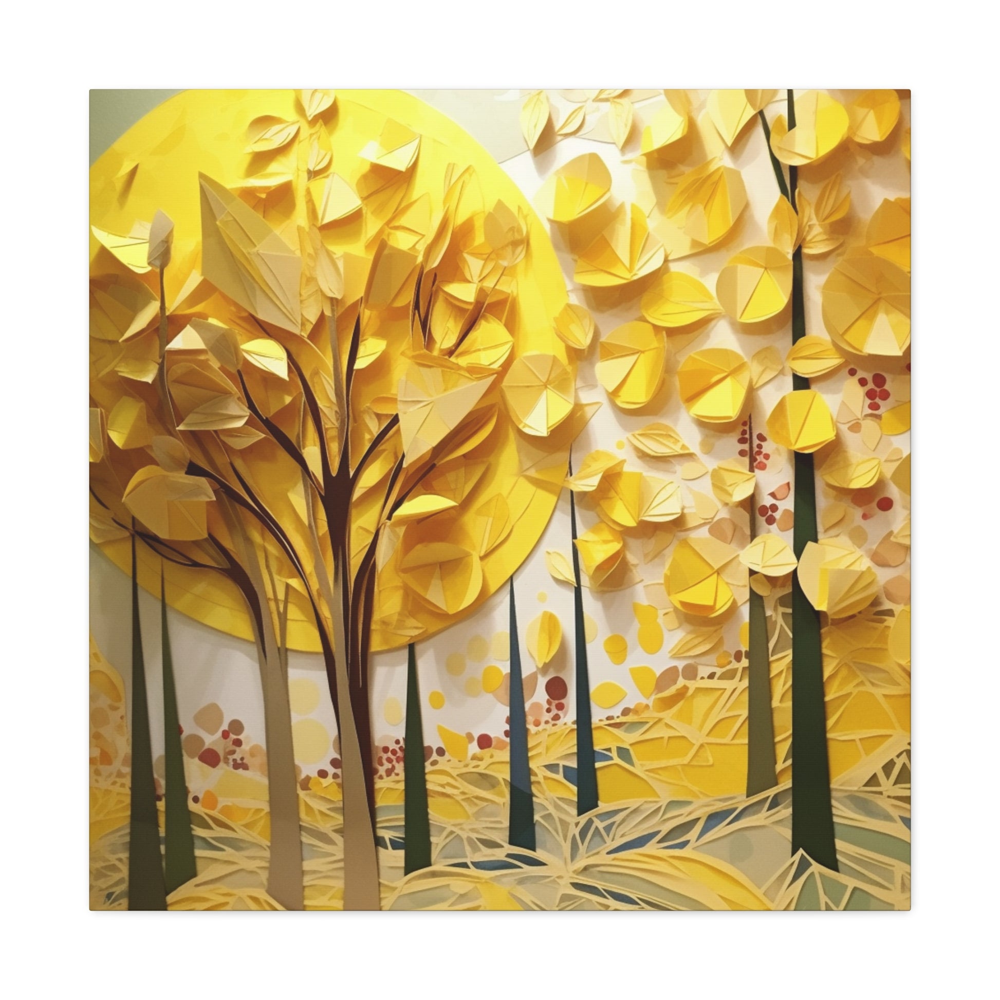 Golden Forest" Wall Art - Weave Got Gifts - Unique Gifts You Won’t Find Anywhere Else!