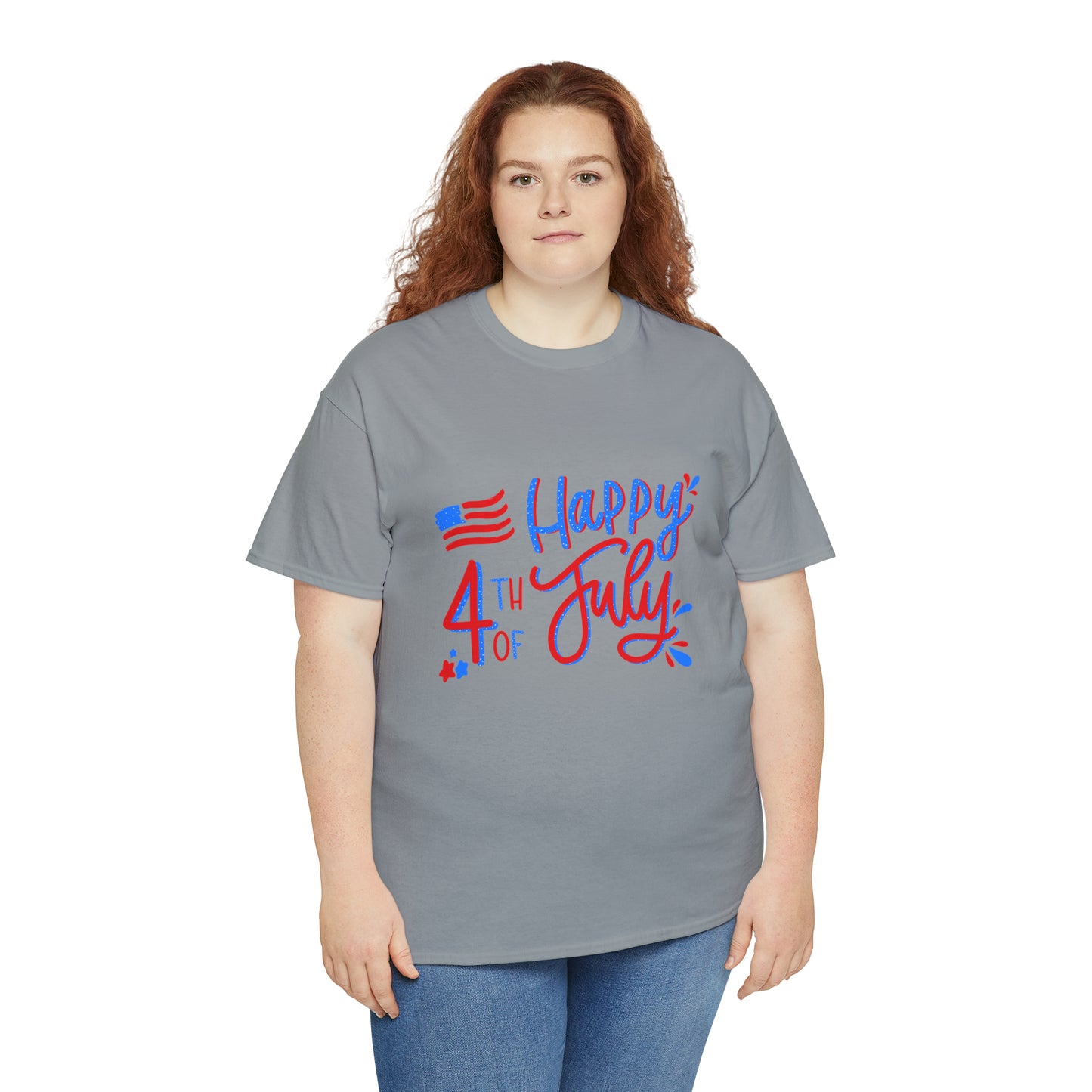 "Happy 4th Of July" T-Shirt - Weave Got Gifts - Unique Gifts You Won’t Find Anywhere Else!