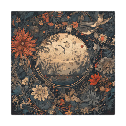 "Floral Celestial" Canvas Print - Weave Got Gifts - Unique Gifts You Won’t Find Anywhere Else!