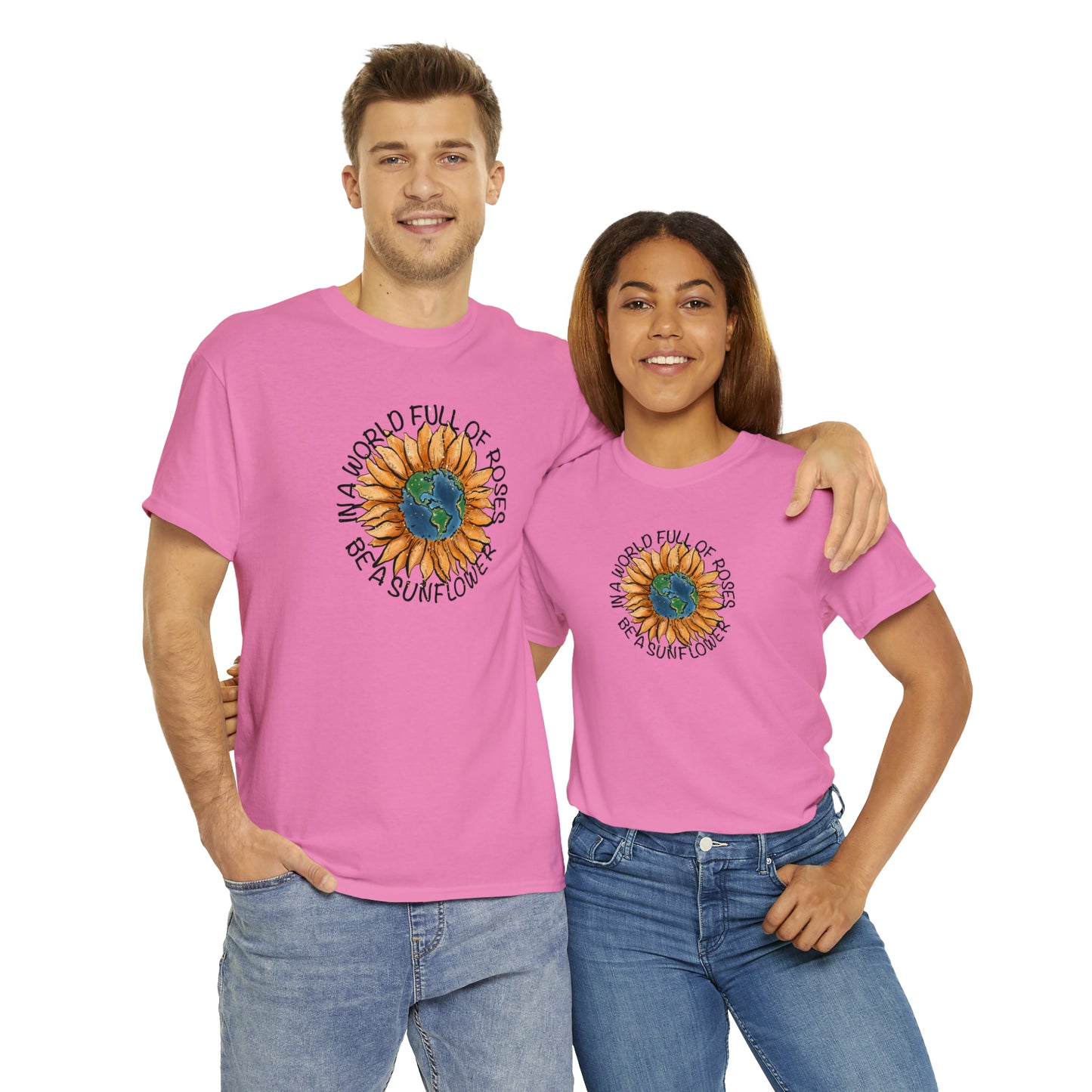 "Be A Sunflower" T-shirt - Weave Got Gifts - Unique Gifts You Won’t Find Anywhere Else!