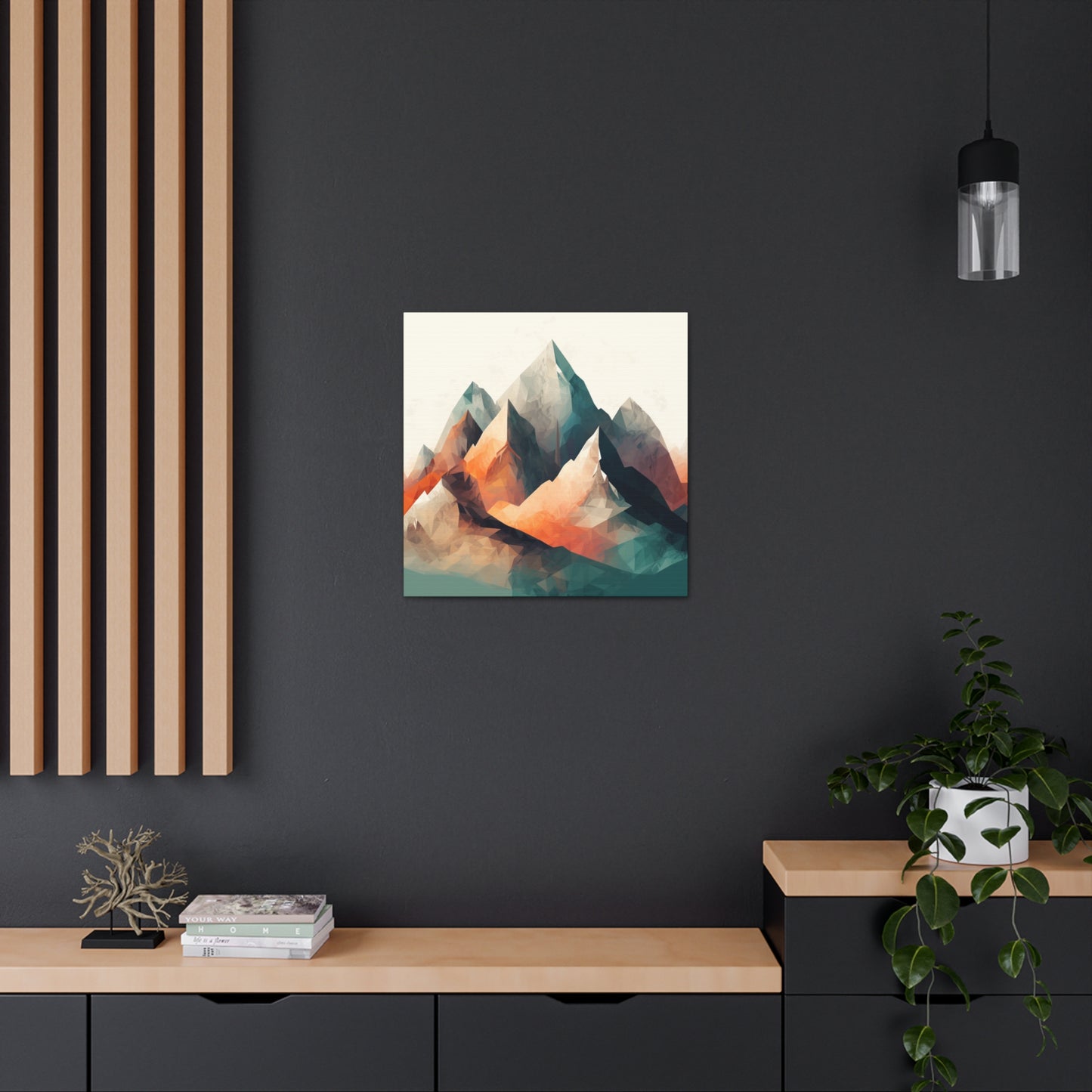 "Modern Boho Mountains" Wall Art - Weave Got Gifts - Unique Gifts You Won’t Find Anywhere Else!