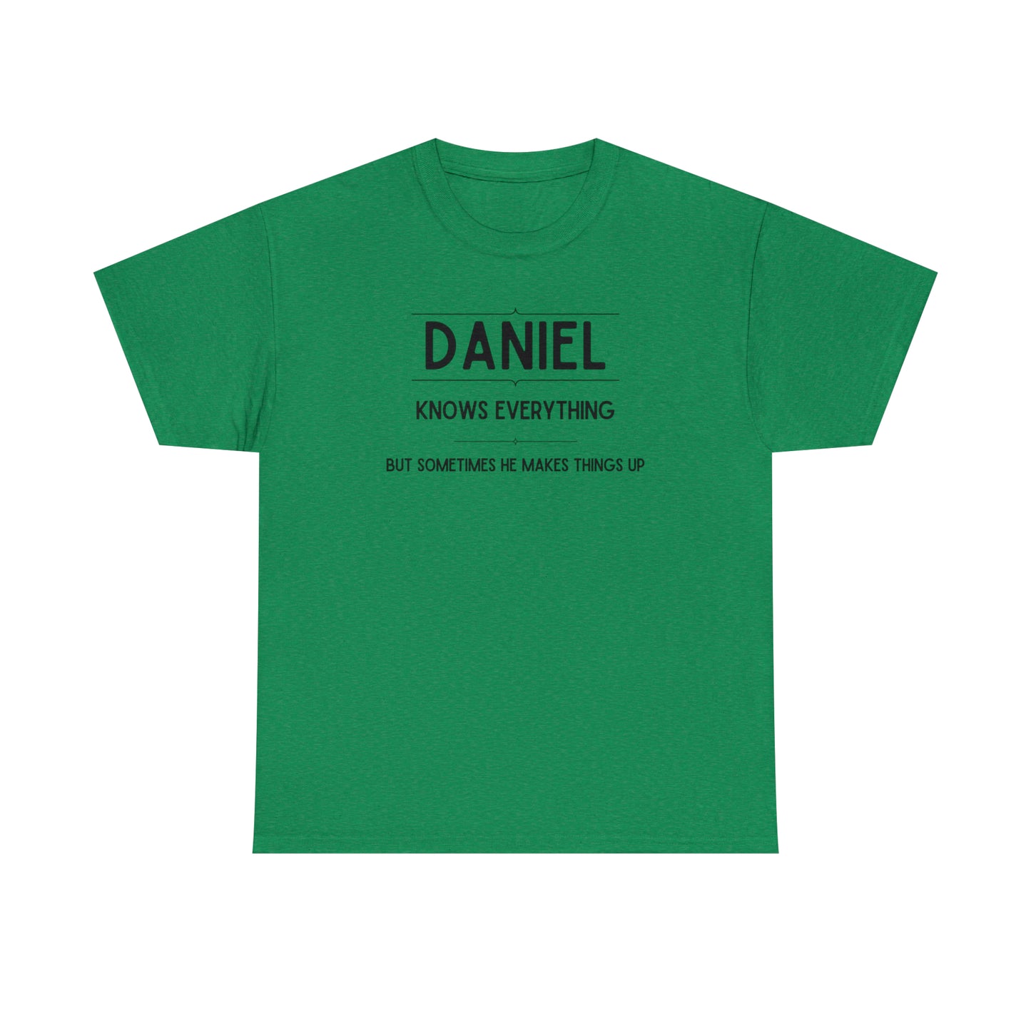 "Daniel Knows Everything" T-Shirt - Weave Got Gifts - Unique Gifts You Won’t Find Anywhere Else!