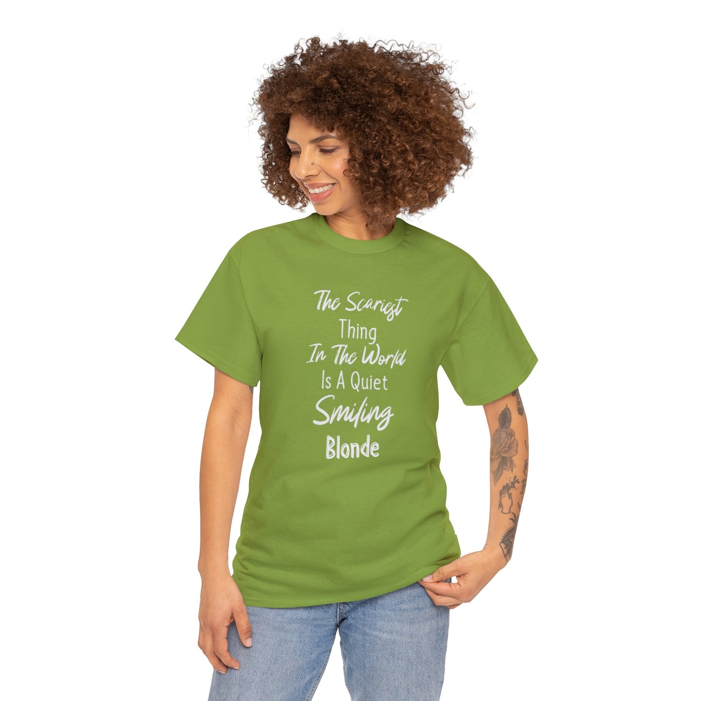 "Scary Blonde" T-Shirt - Weave Got Gifts - Unique Gifts You Won’t Find Anywhere Else!