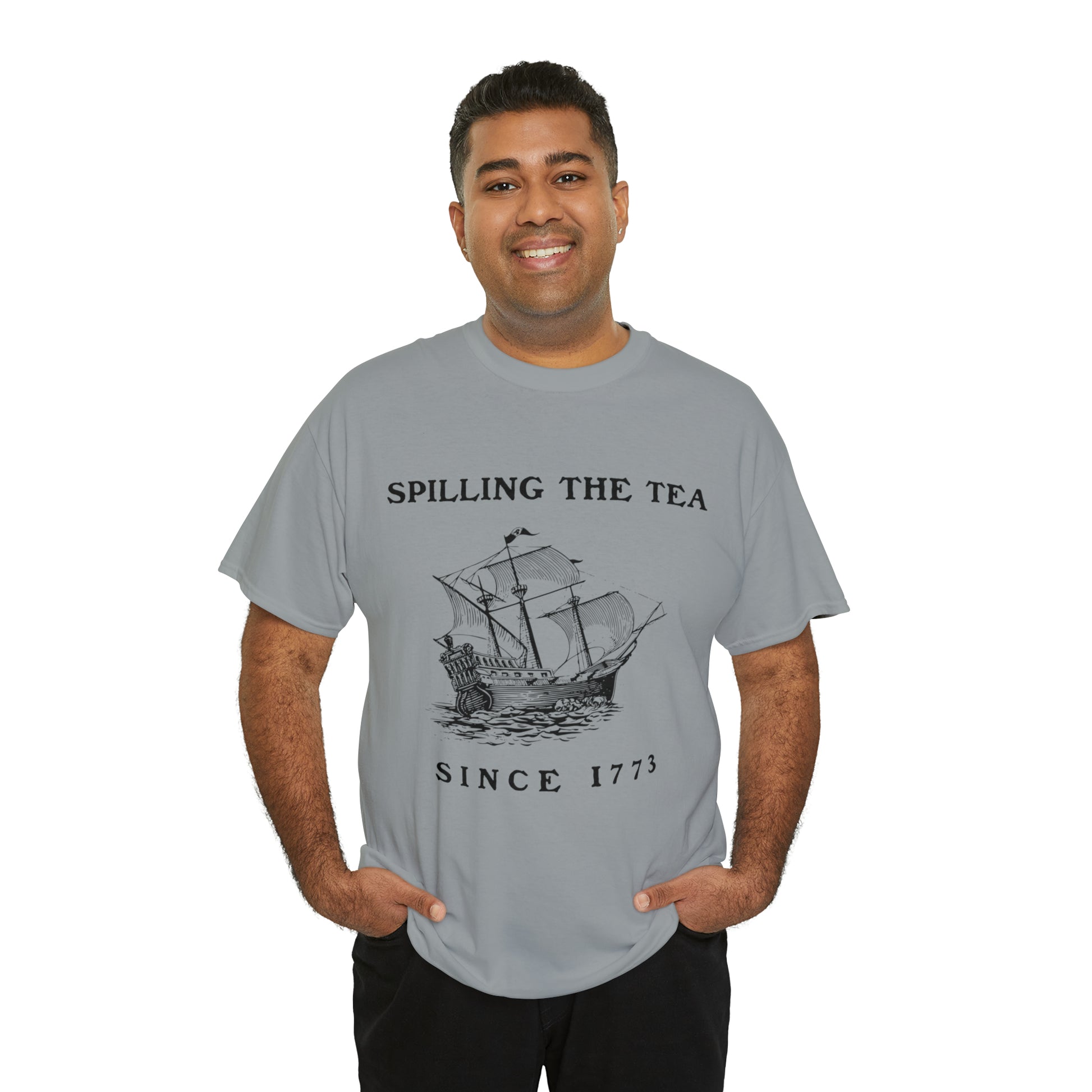 "Spilling The Tea, Since 1773" T-Shirt - Weave Got Gifts - Unique Gifts You Won’t Find Anywhere Else!