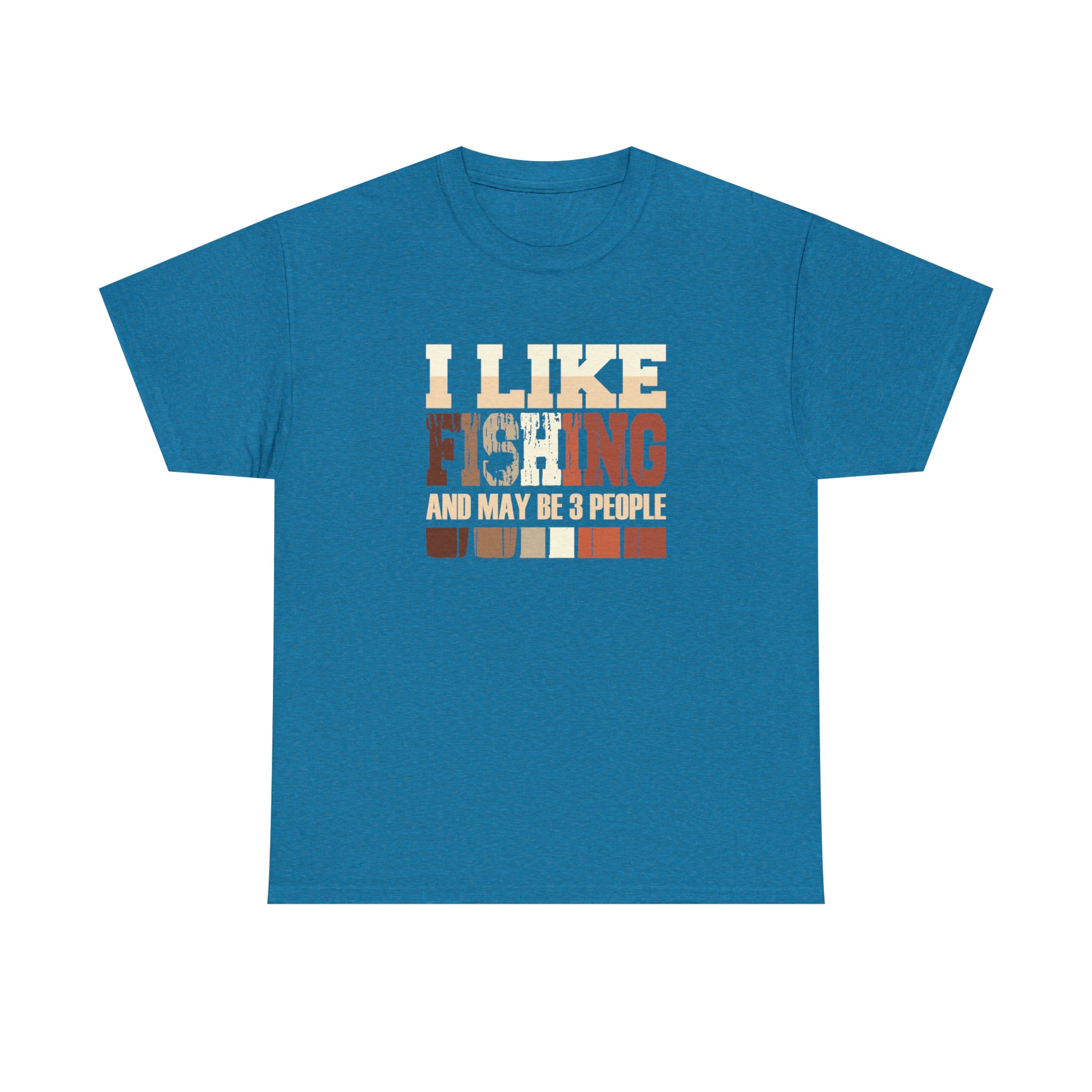 "I Like Fishing & Like 3 People" T-Shirt - Weave Got Gifts - Unique Gifts You Won’t Find Anywhere Else!