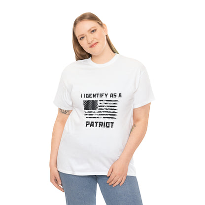 'I Identify As A Patriot" T-Shirt - Weave Got Gifts - Unique Gifts You Won’t Find Anywhere Else!