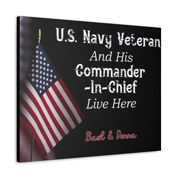 Custom "US Navy Veteran" Wall Art - Weave Got Gifts - Unique Gifts You Won’t Find Anywhere Else!