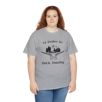 "I'd Rather Be Duck Hunting" T-Shirt - Weave Got Gifts - Unique Gifts You Won’t Find Anywhere Else!