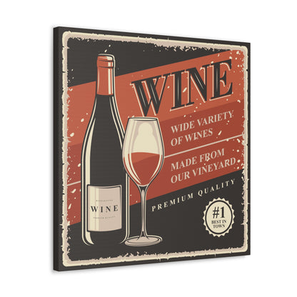 "Premium Quality Wine" Wall Art - Weave Got Gifts - Unique Gifts You Won’t Find Anywhere Else!