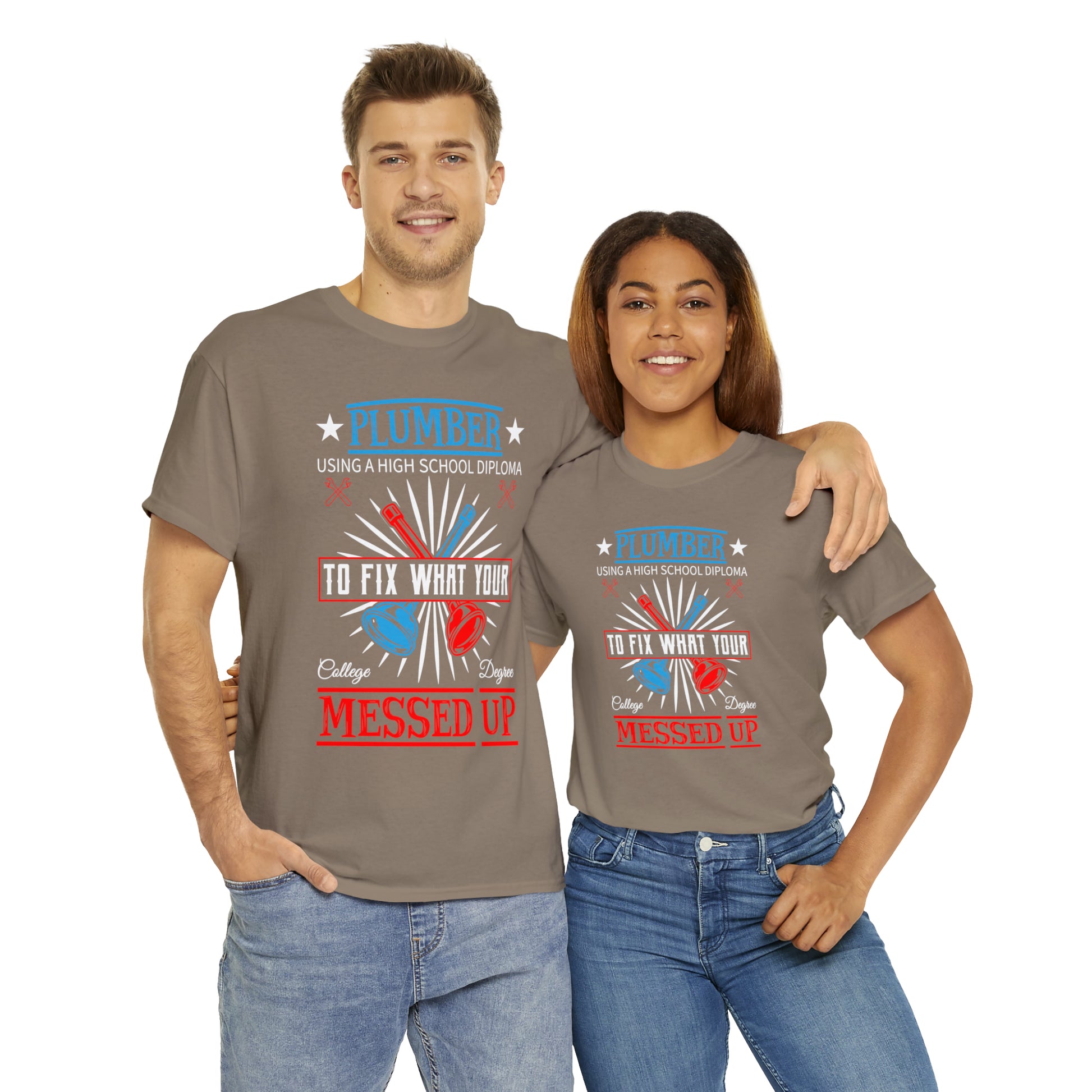 "Plumber" T-Shirt - Weave Got Gifts - Unique Gifts You Won’t Find Anywhere Else!