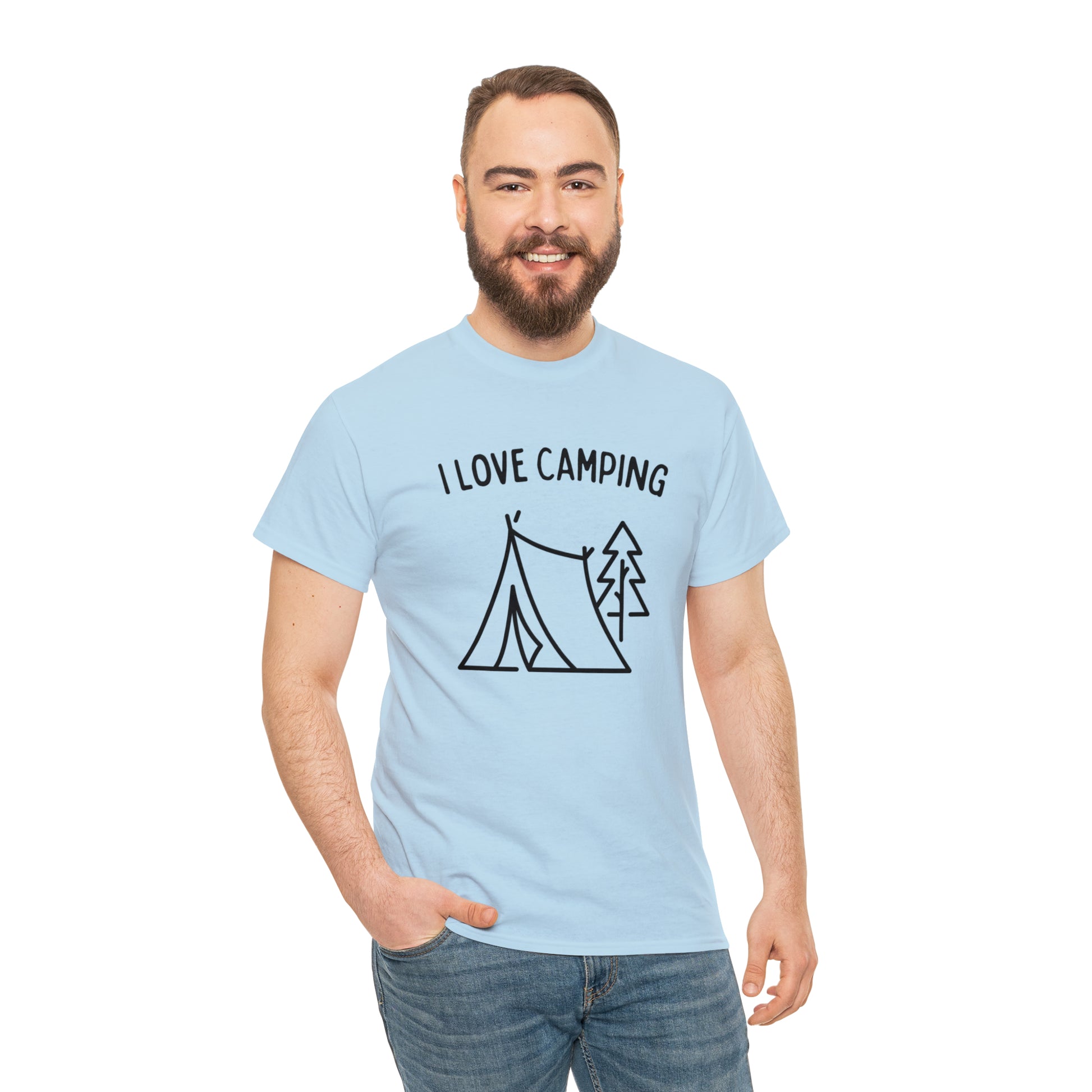 "I Love Camping" T-Shirt - Weave Got Gifts - Unique Gifts You Won’t Find Anywhere Else!