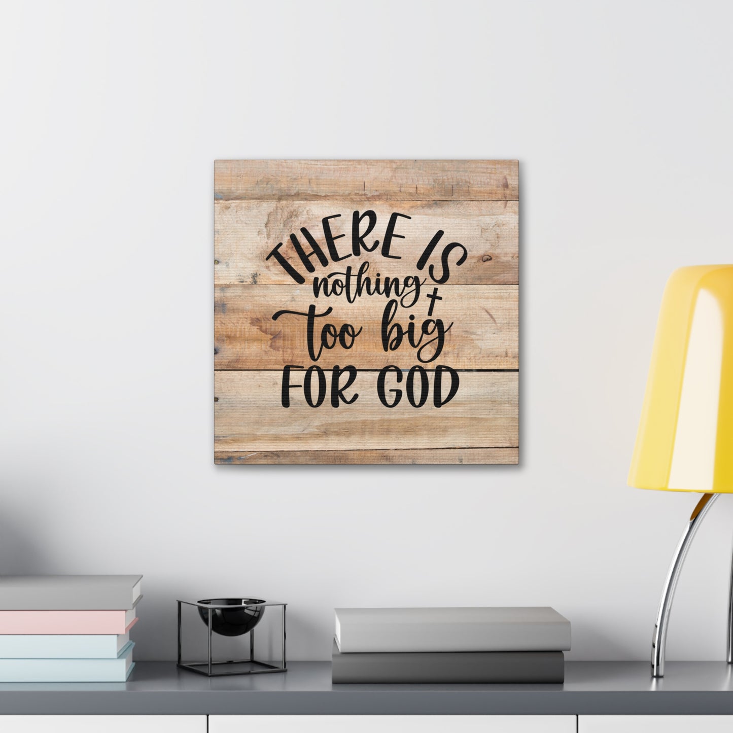 "There Is Nothing Too Big For God" Wall Art - Weave Got Gifts - Unique Gifts You Won’t Find Anywhere Else!