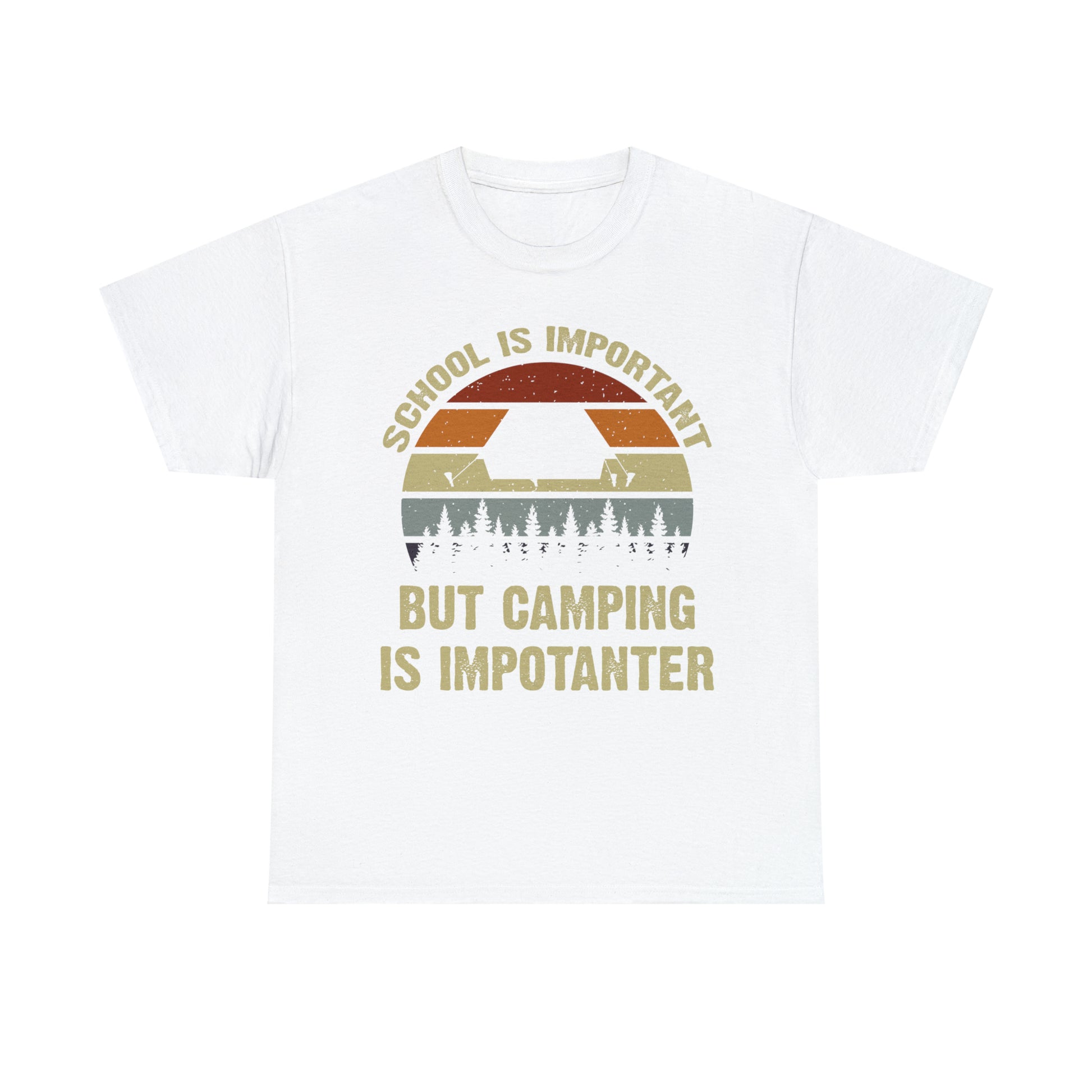 "Camping Is Importanter" T-Shirt - Weave Got Gifts - Unique Gifts You Won’t Find Anywhere Else!