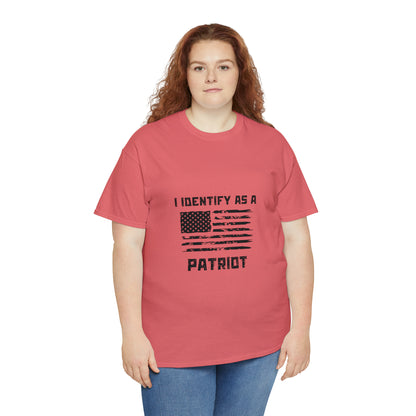 'I Identify As A Patriot" T-Shirt - Weave Got Gifts - Unique Gifts You Won’t Find Anywhere Else!