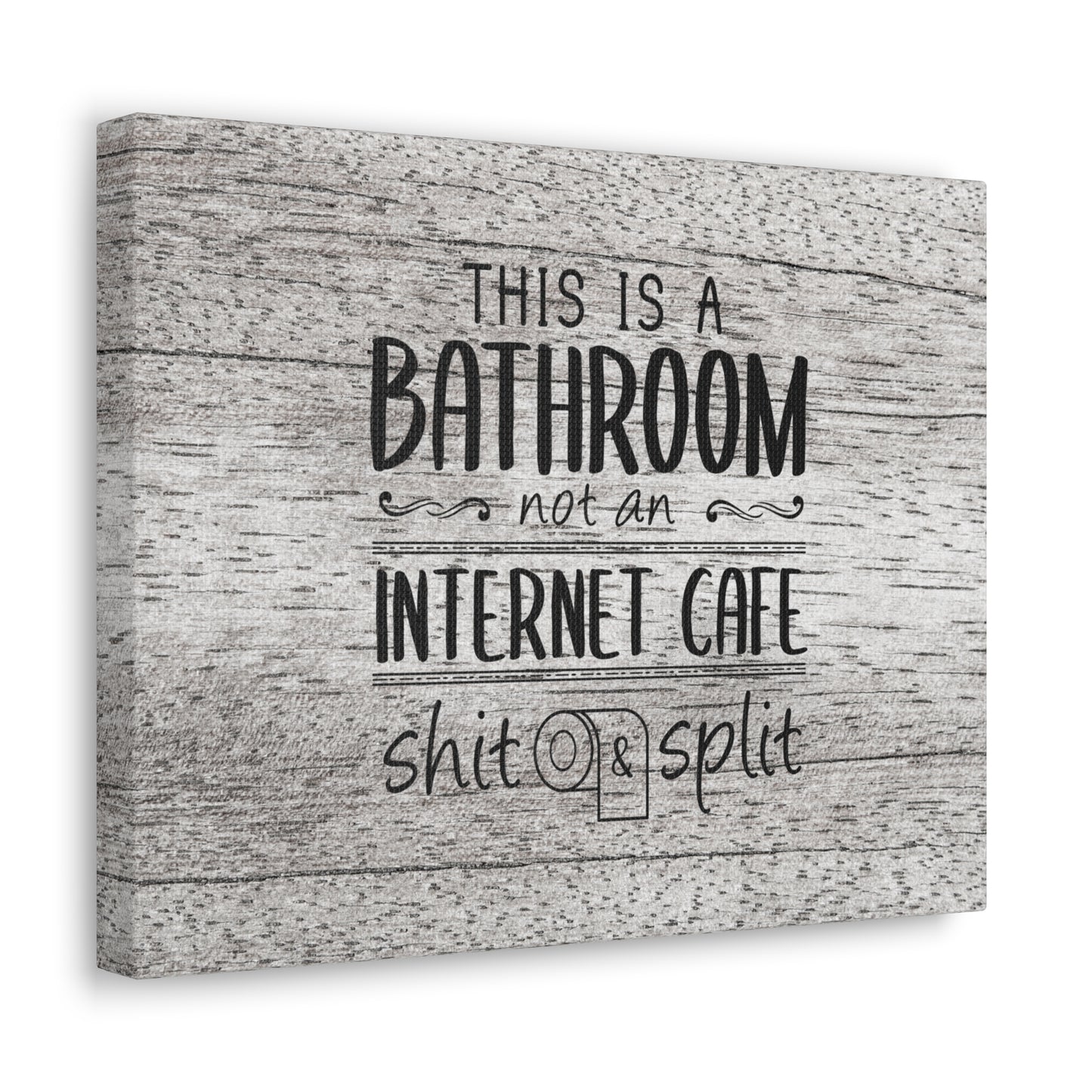 "Sh*t & Split" Wall Art - Weave Got Gifts - Unique Gifts You Won’t Find Anywhere Else!