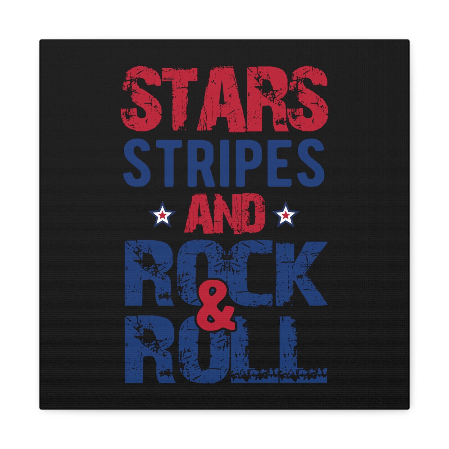 "Stars, Stripes And Rock & Roll" T-Shirt - Weave Got Gifts - Unique Gifts You Won’t Find Anywhere Else!