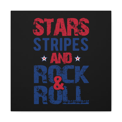 "Stars, Stripes And Rock & Roll" T-Shirt - Weave Got Gifts - Unique Gifts You Won’t Find Anywhere Else!