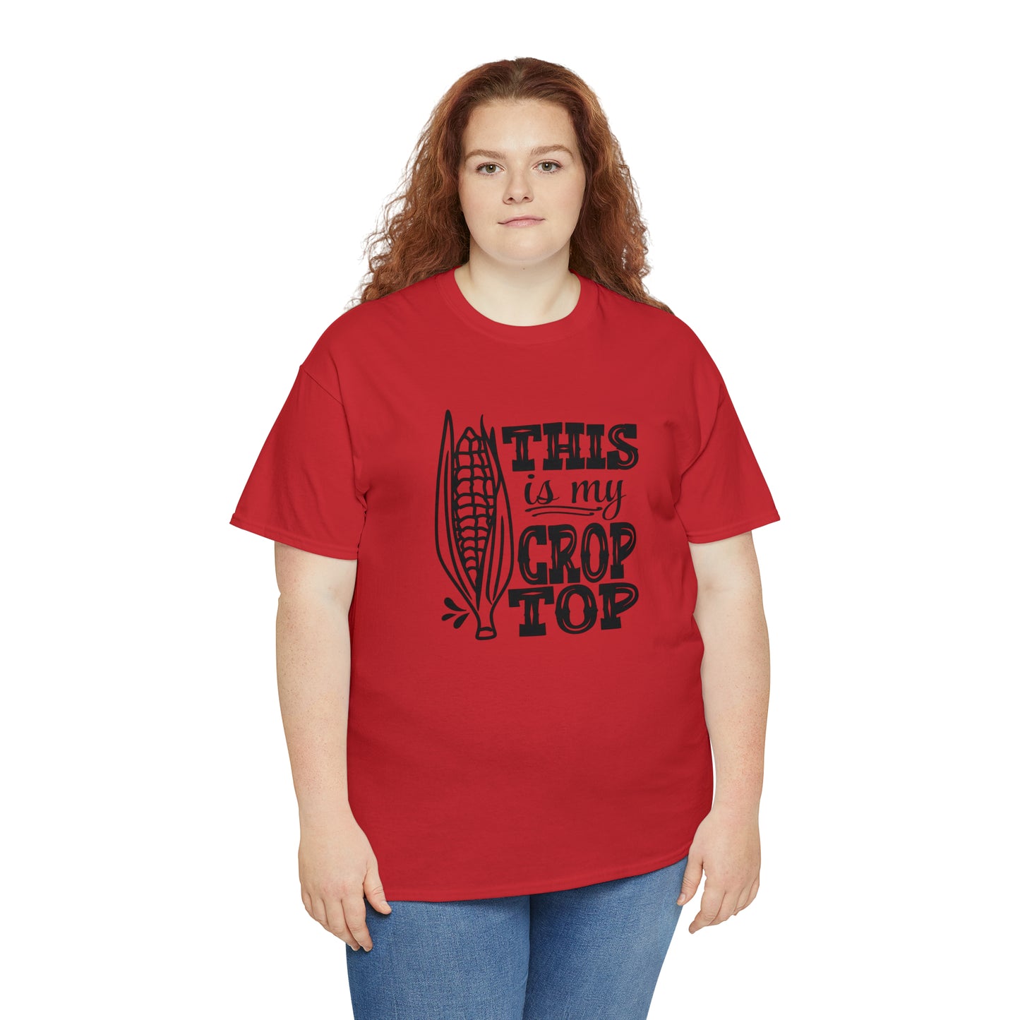 "This Is My Crop Top" T-Shirt - Weave Got Gifts - Unique Gifts You Won’t Find Anywhere Else!