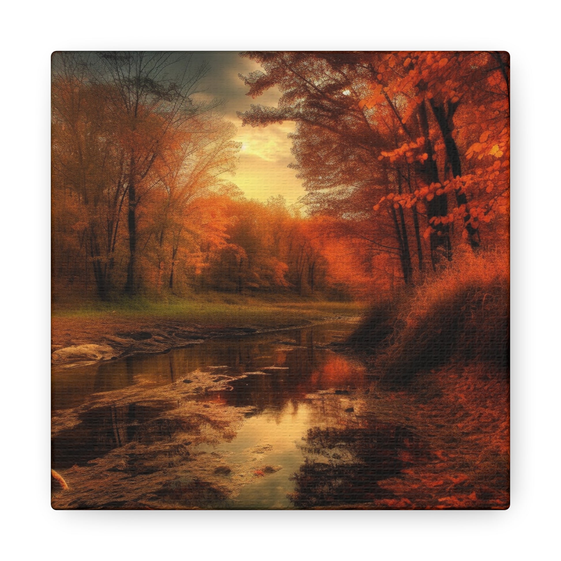 "Sunset Forest" Canvas Wall Art - Weave Got Gifts - Unique Gifts You Won’t Find Anywhere Else!