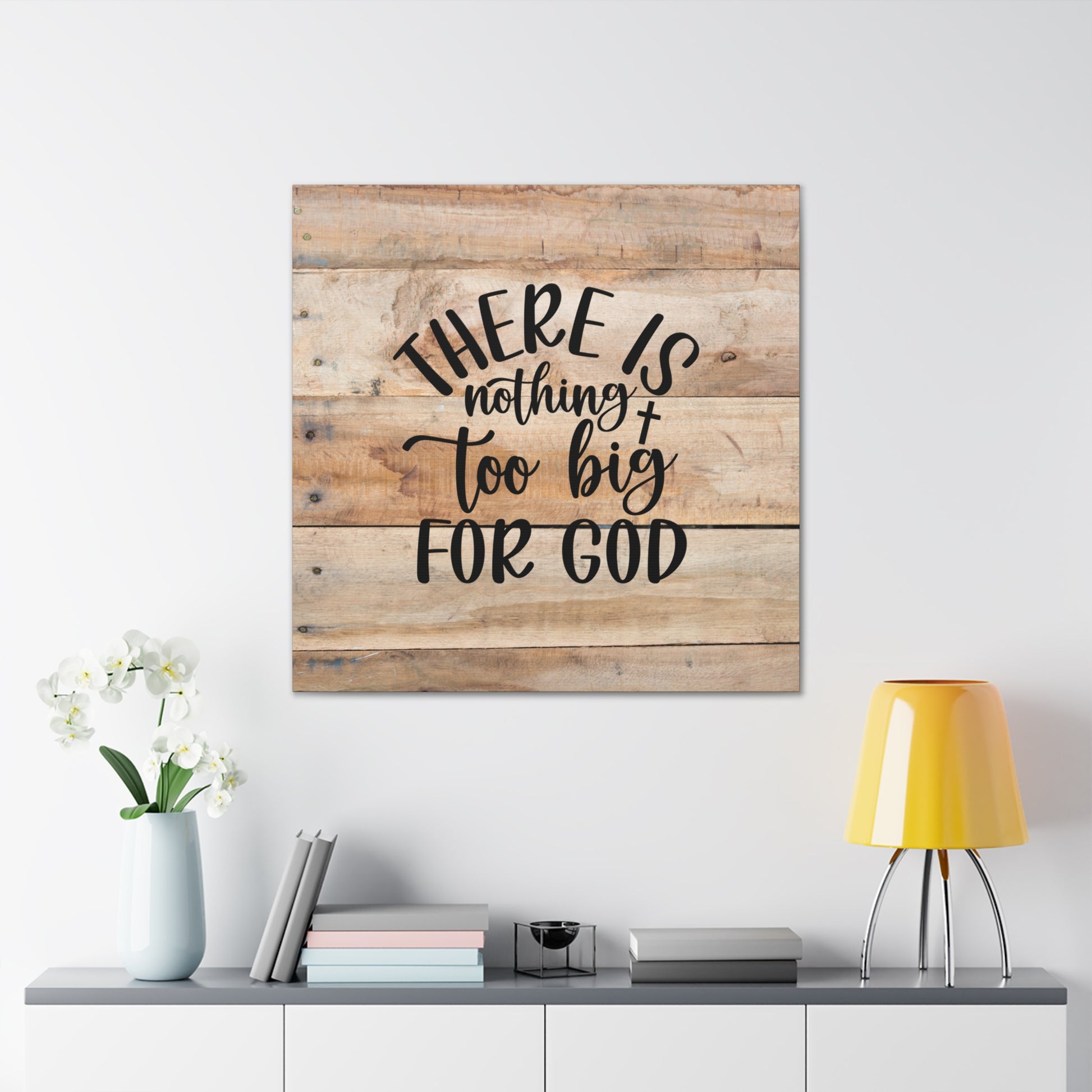 "There Is Nothing Too Big For God" Wall Art - Weave Got Gifts - Unique Gifts You Won’t Find Anywhere Else!