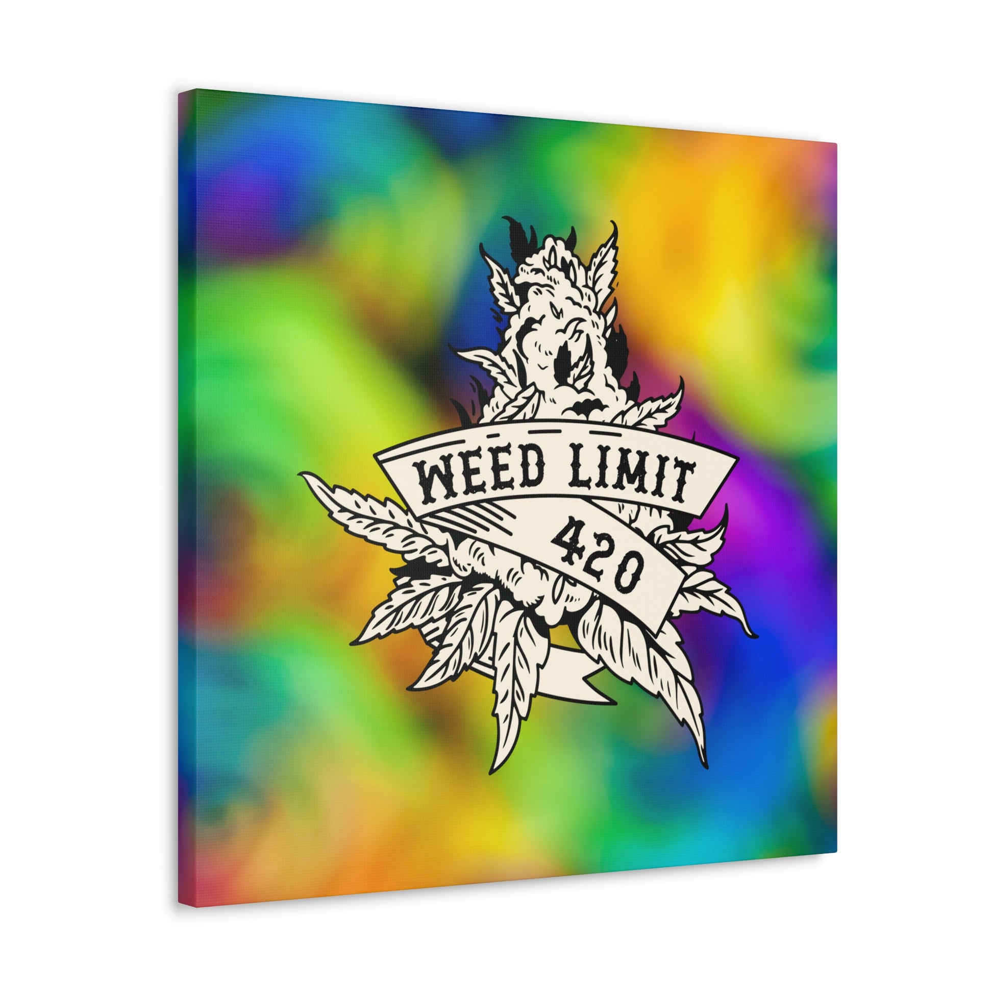 "Trippy Weed Limit 420" Wall Art - Weave Got Gifts - Unique Gifts You Won’t Find Anywhere Else!