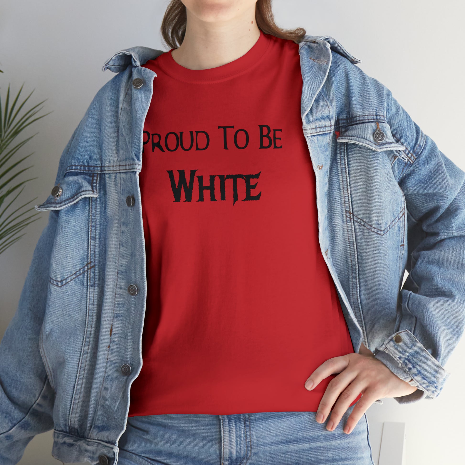 "Proud To Be White" T-Shirt - Weave Got Gifts - Unique Gifts You Won’t Find Anywhere Else!