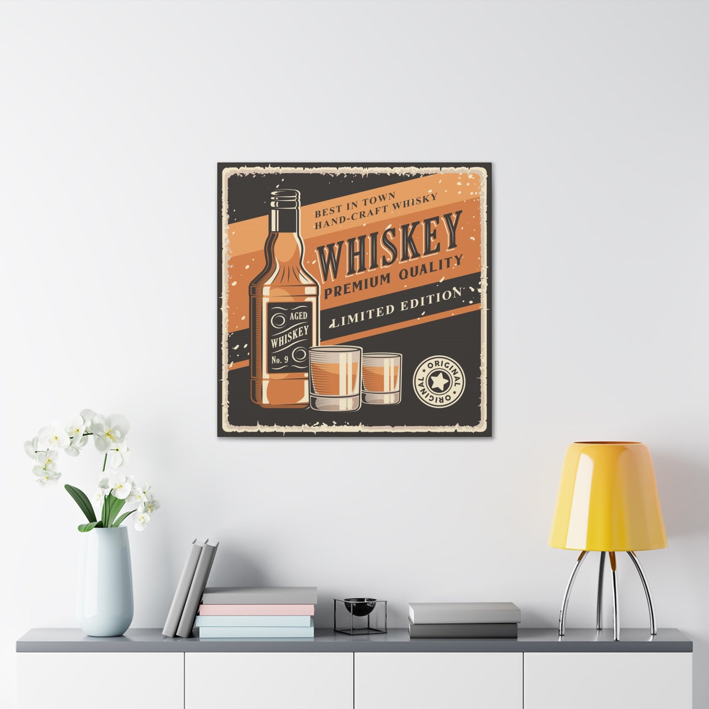 "Whiskey" Wall Art - Weave Got Gifts - Unique Gifts You Won’t Find Anywhere Else!