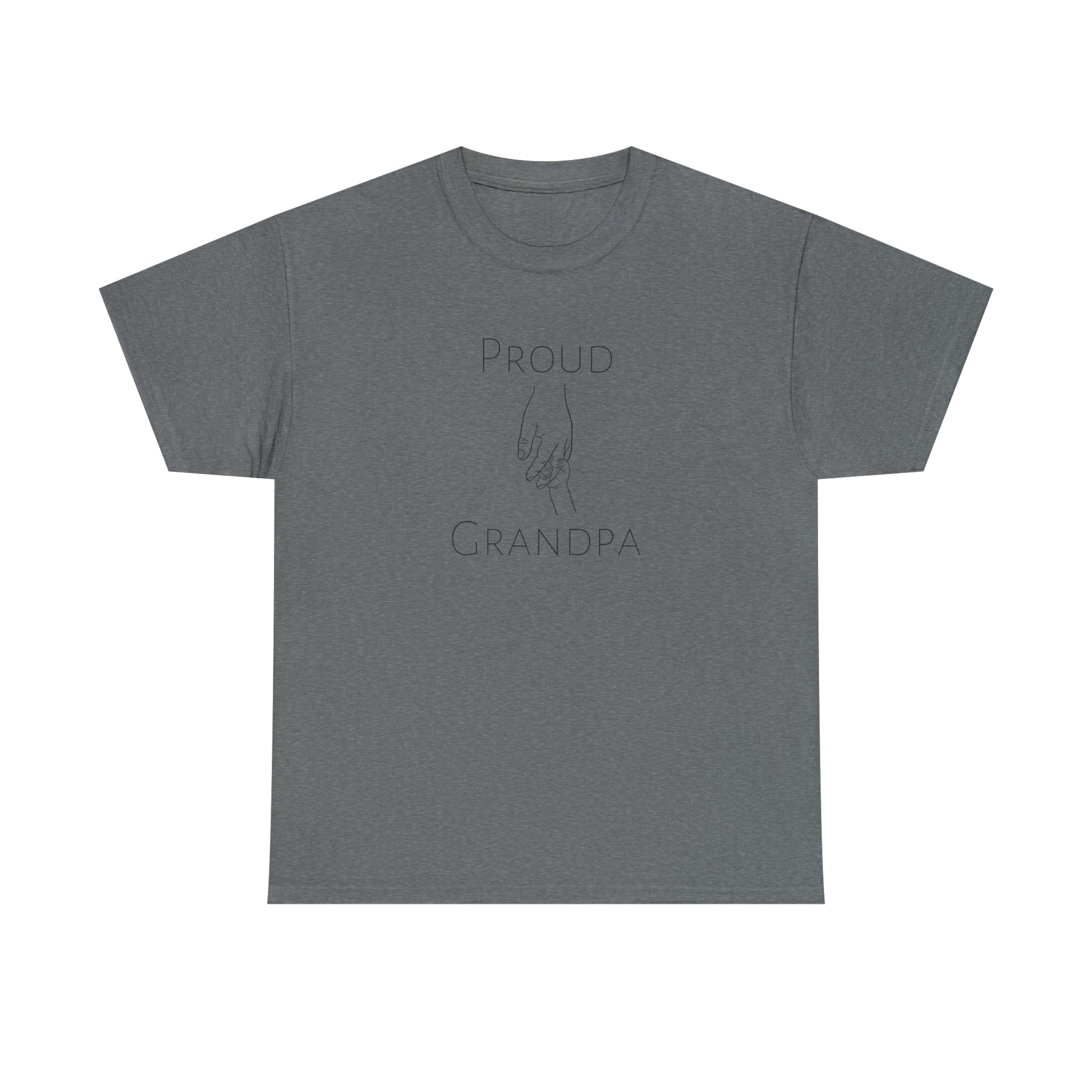 Inspirational grandpa t-shirt with family love message
