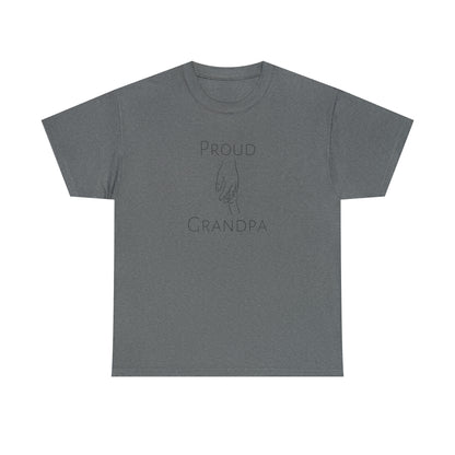 Inspirational grandpa t-shirt with family love message
