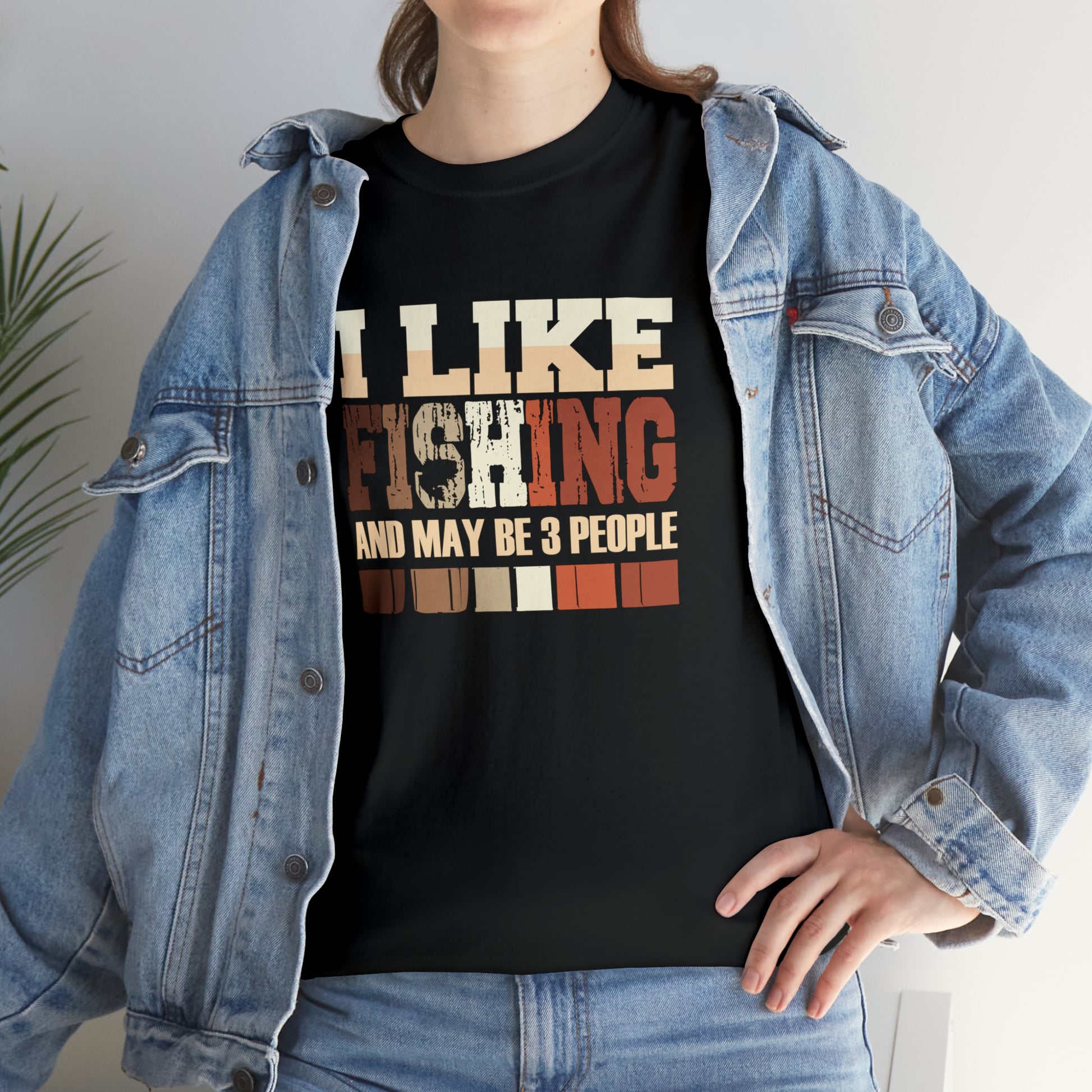 "I Like Fishing & Like 3 People" T-Shirt - Weave Got Gifts - Unique Gifts You Won’t Find Anywhere Else!