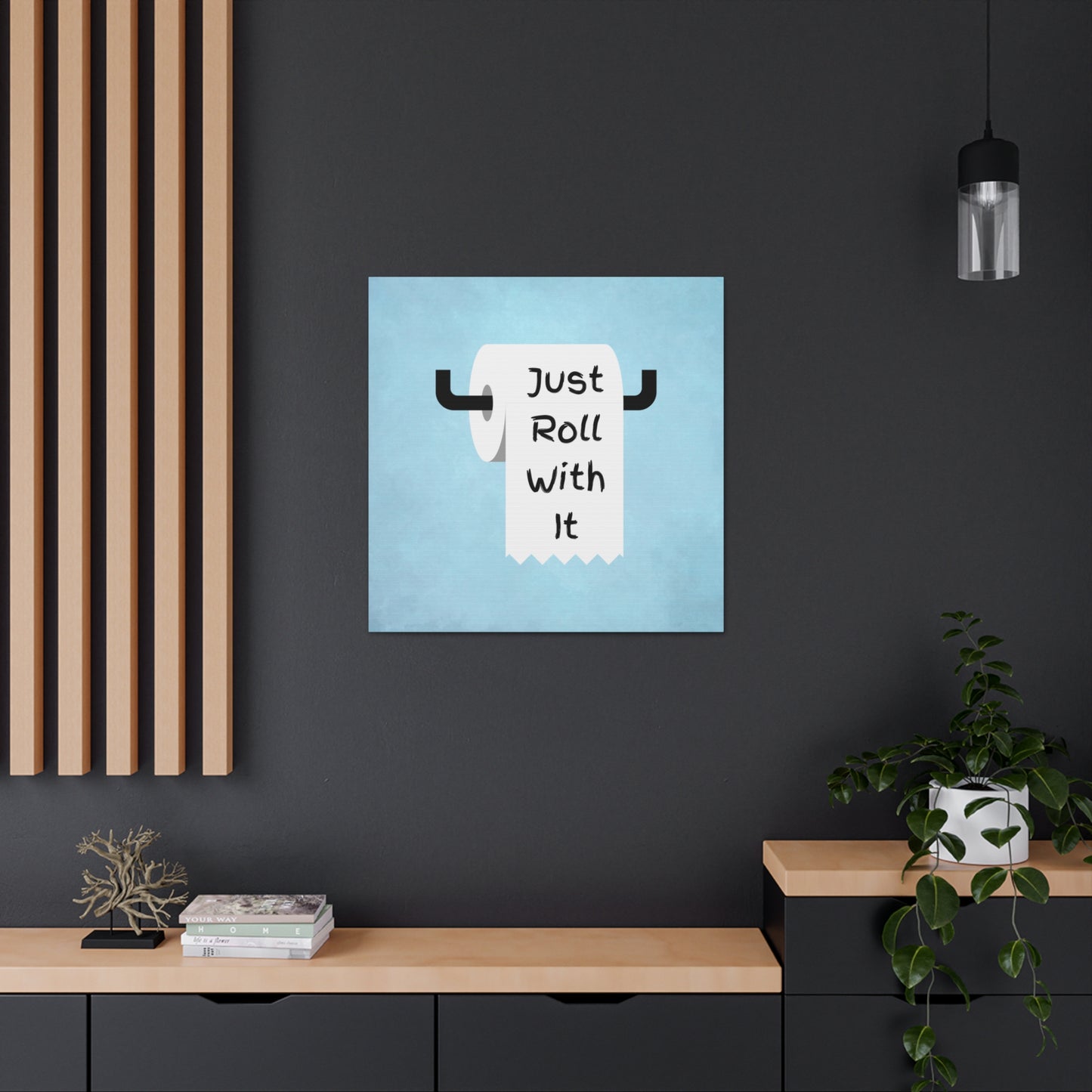 "Just Roll With It" Wall Art - Weave Got Gifts - Unique Gifts You Won’t Find Anywhere Else!