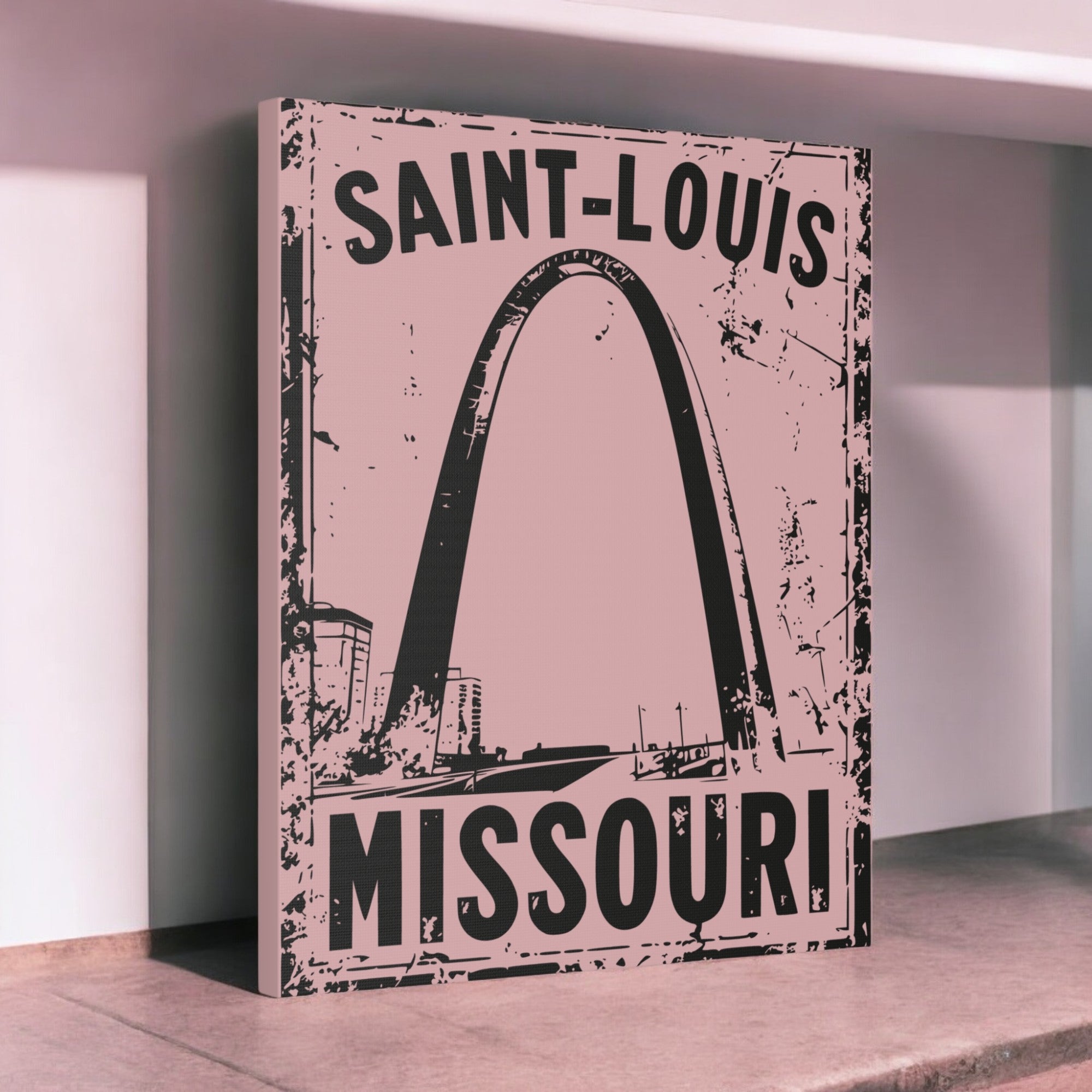 Saint Louis Missouri: Canvas Wall Art