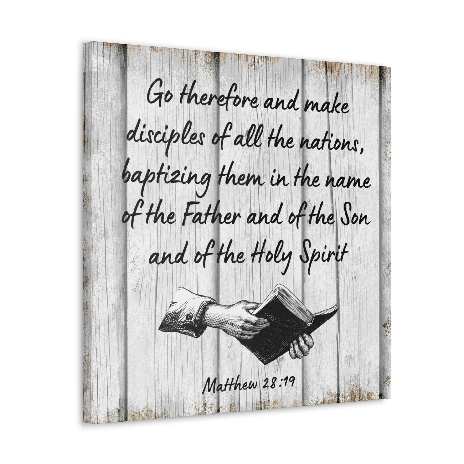 "Go Therefore And Make Disciples" Wall Art - Weave Got Gifts - Unique Gifts You Won’t Find Anywhere Else!