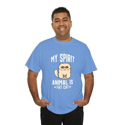 "Fat Cat Spirit Animal" T-Shirt - Weave Got Gifts - Unique Gifts You Won’t Find Anywhere Else!