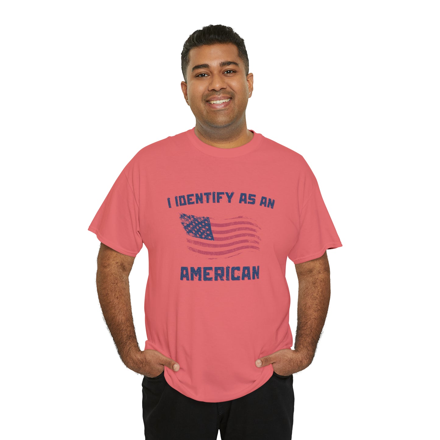 "I Identify As An American" T-Shirt - Weave Got Gifts - Unique Gifts You Won’t Find Anywhere Else!