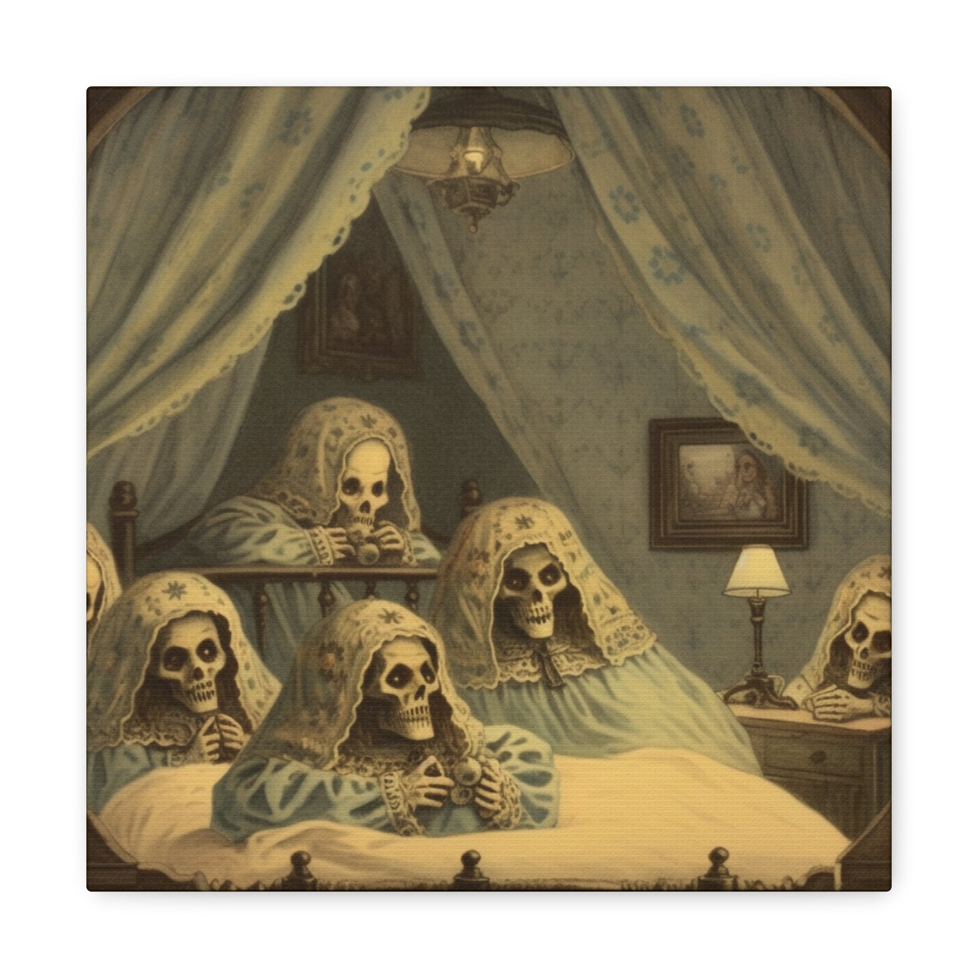 "Creepy Skeletons" Wall Art - Weave Got Gifts - Unique Gifts You Won’t Find Anywhere Else!