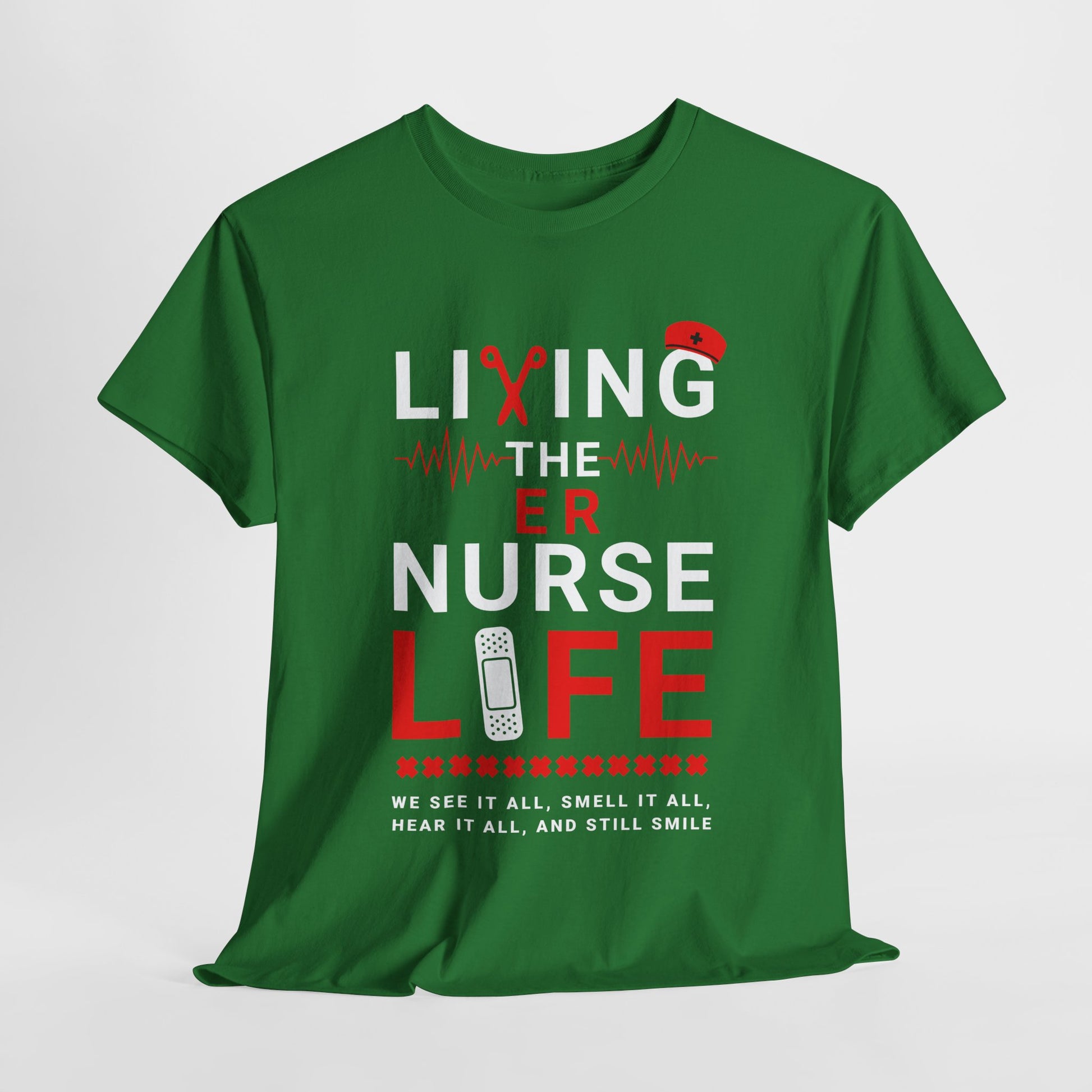 Emergency nurse life t-shirt for men and women
